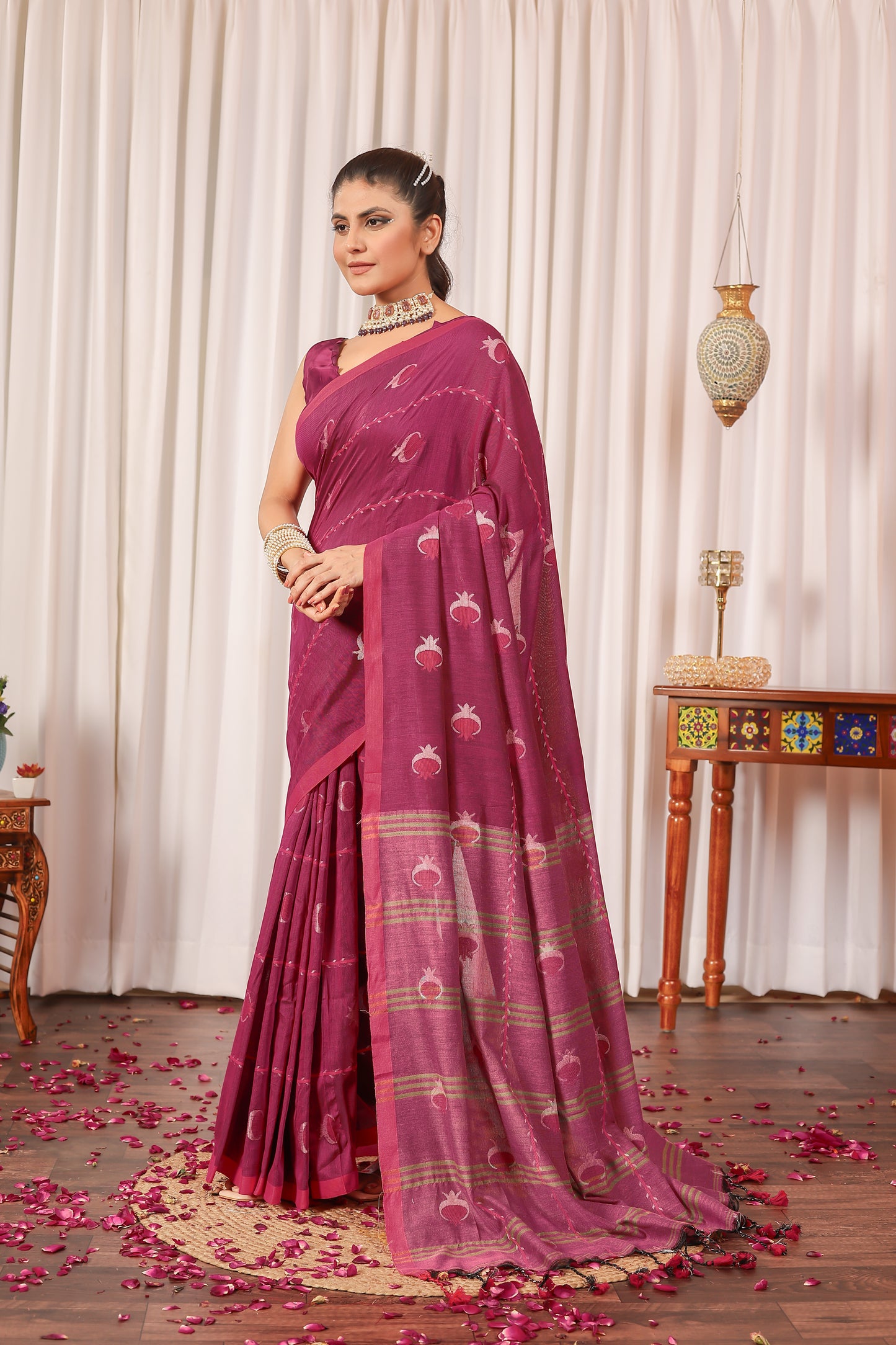 S A N I K A || Handloom Cotton Saree