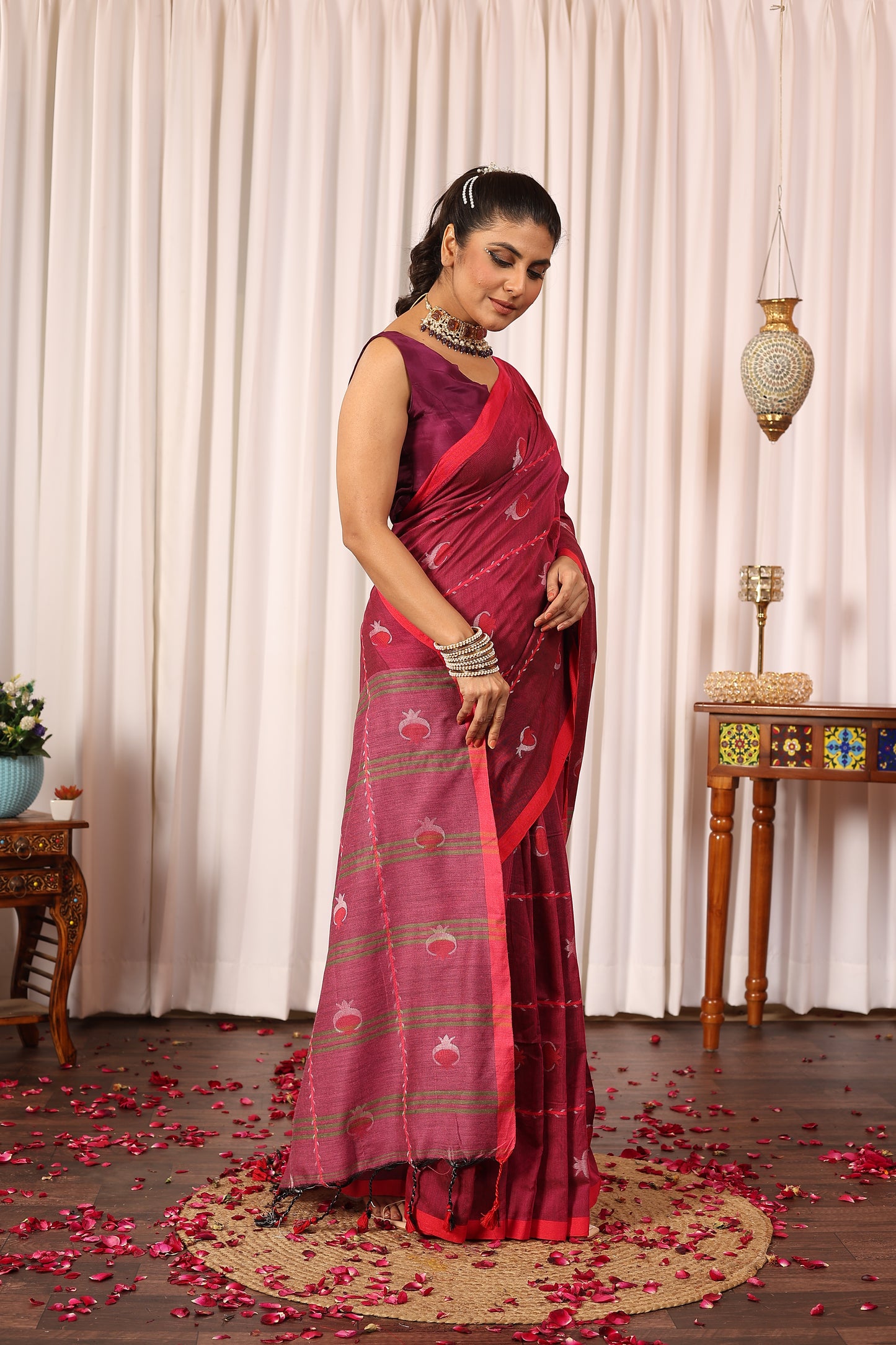 S A N I K A || Handloom Cotton Saree