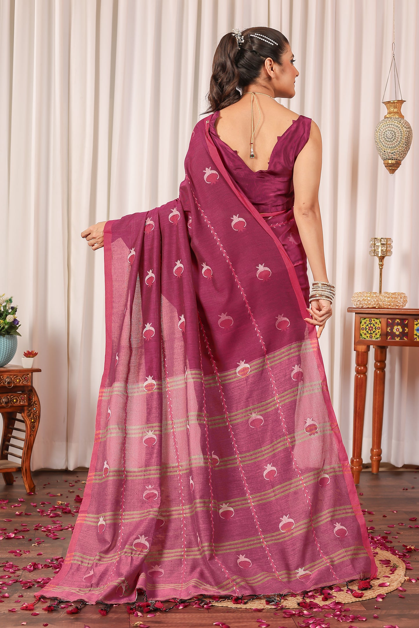 S A N I K A || Handloom Cotton Saree