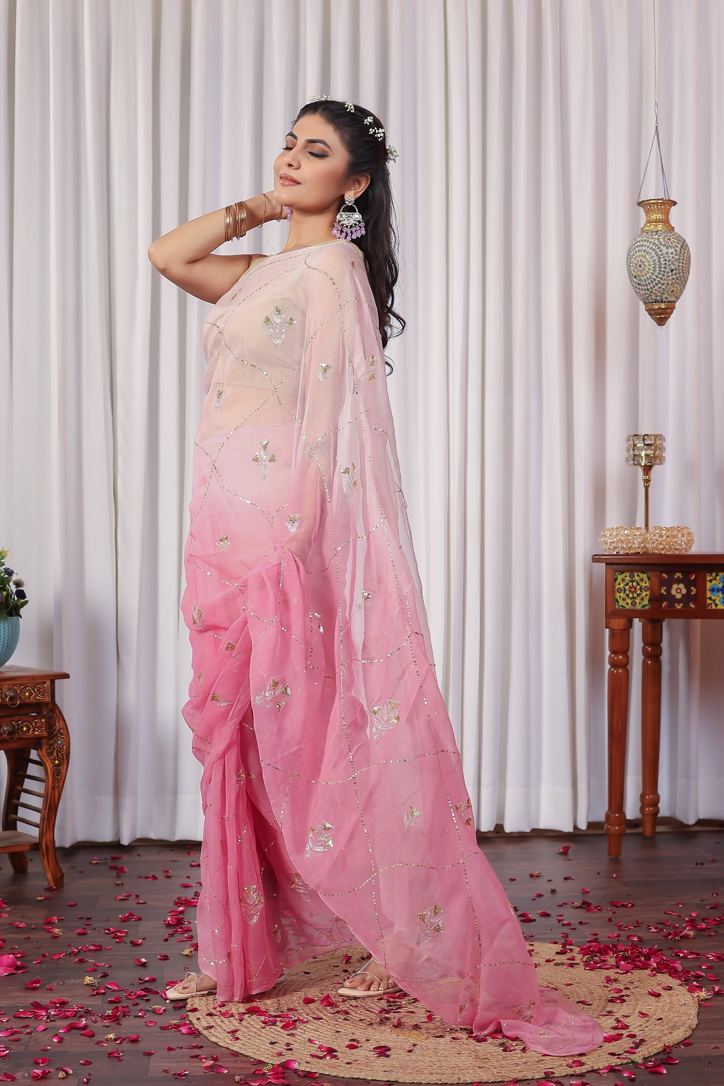 M A S T A N I || Pure Chiffon Saree
