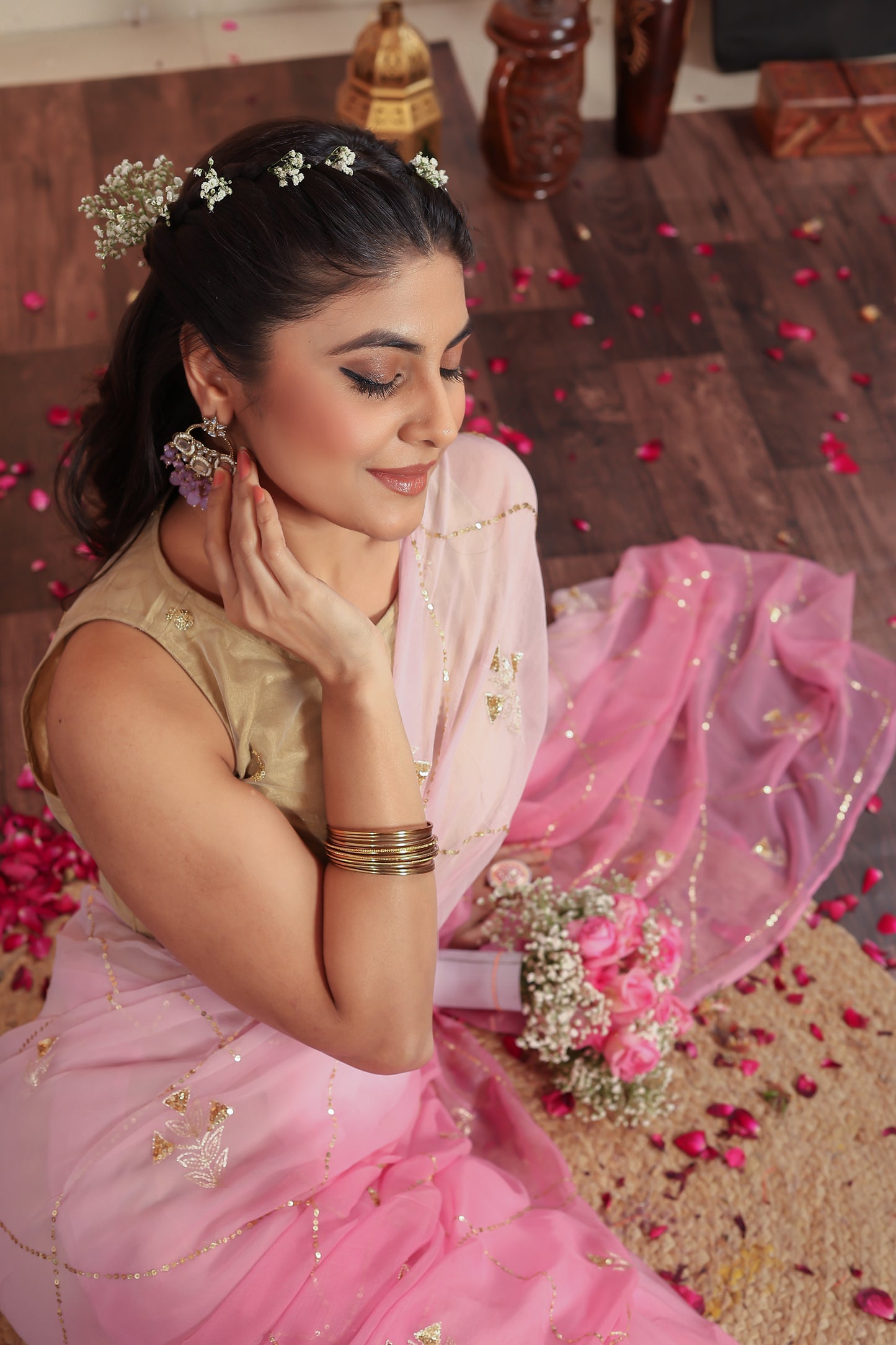 M A S T A N I || Pure Chiffon Saree