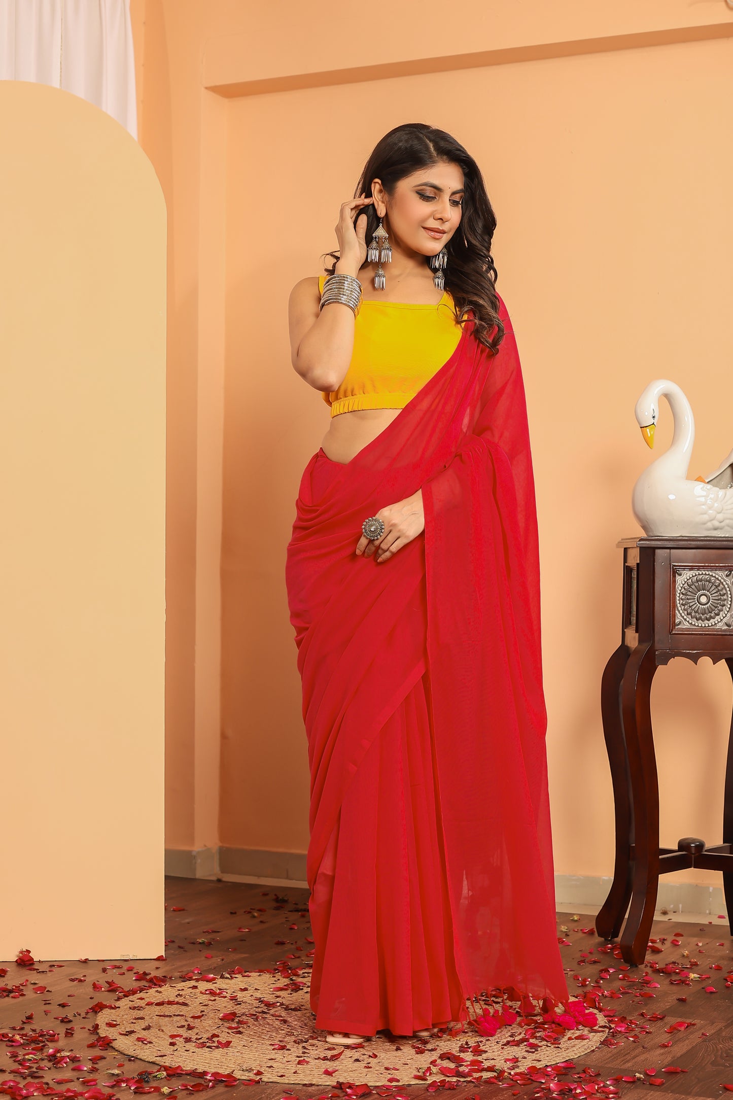 G U L B A H A R || Mull Cotton Saree