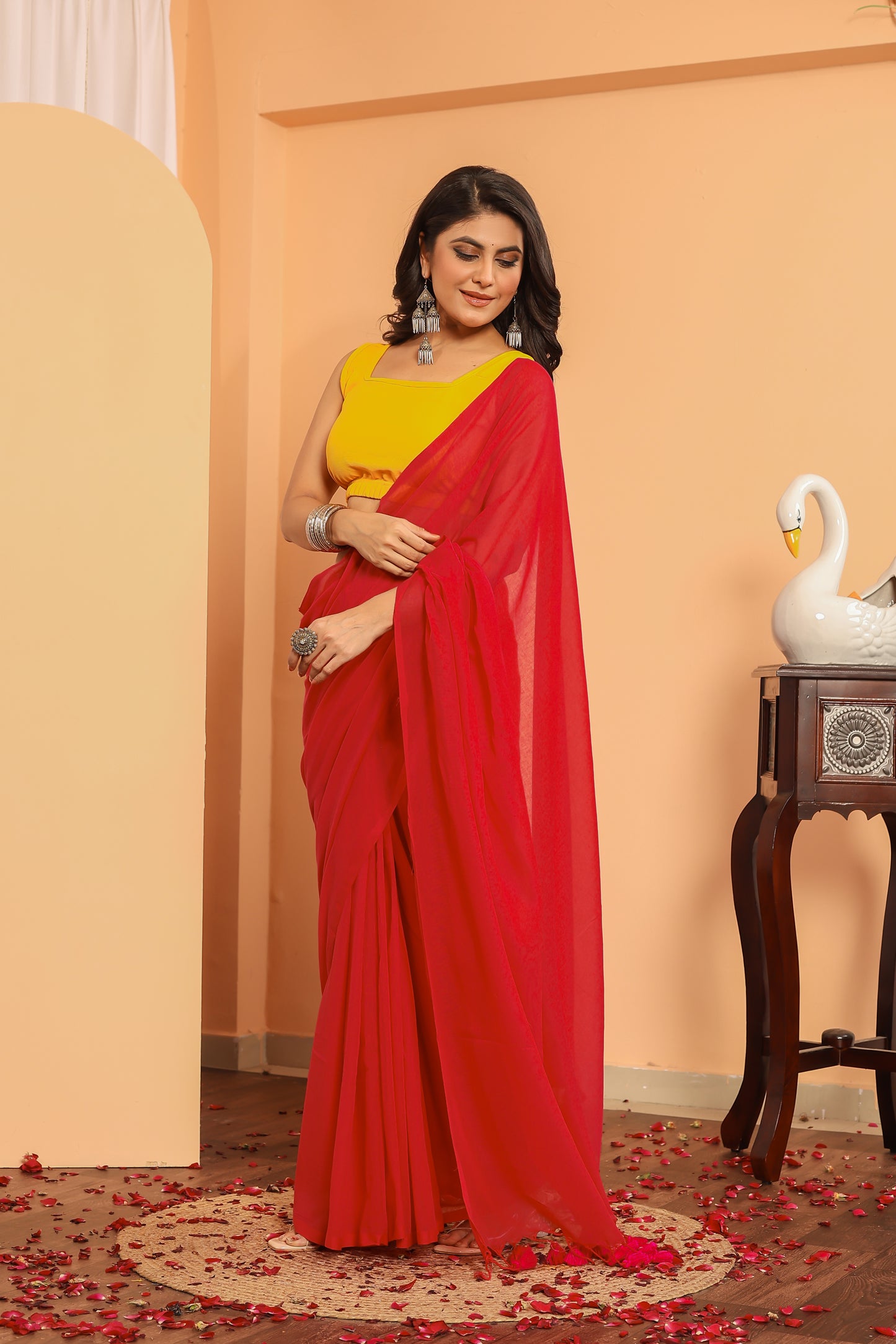 G U L B A H A R || Mull Cotton Saree
