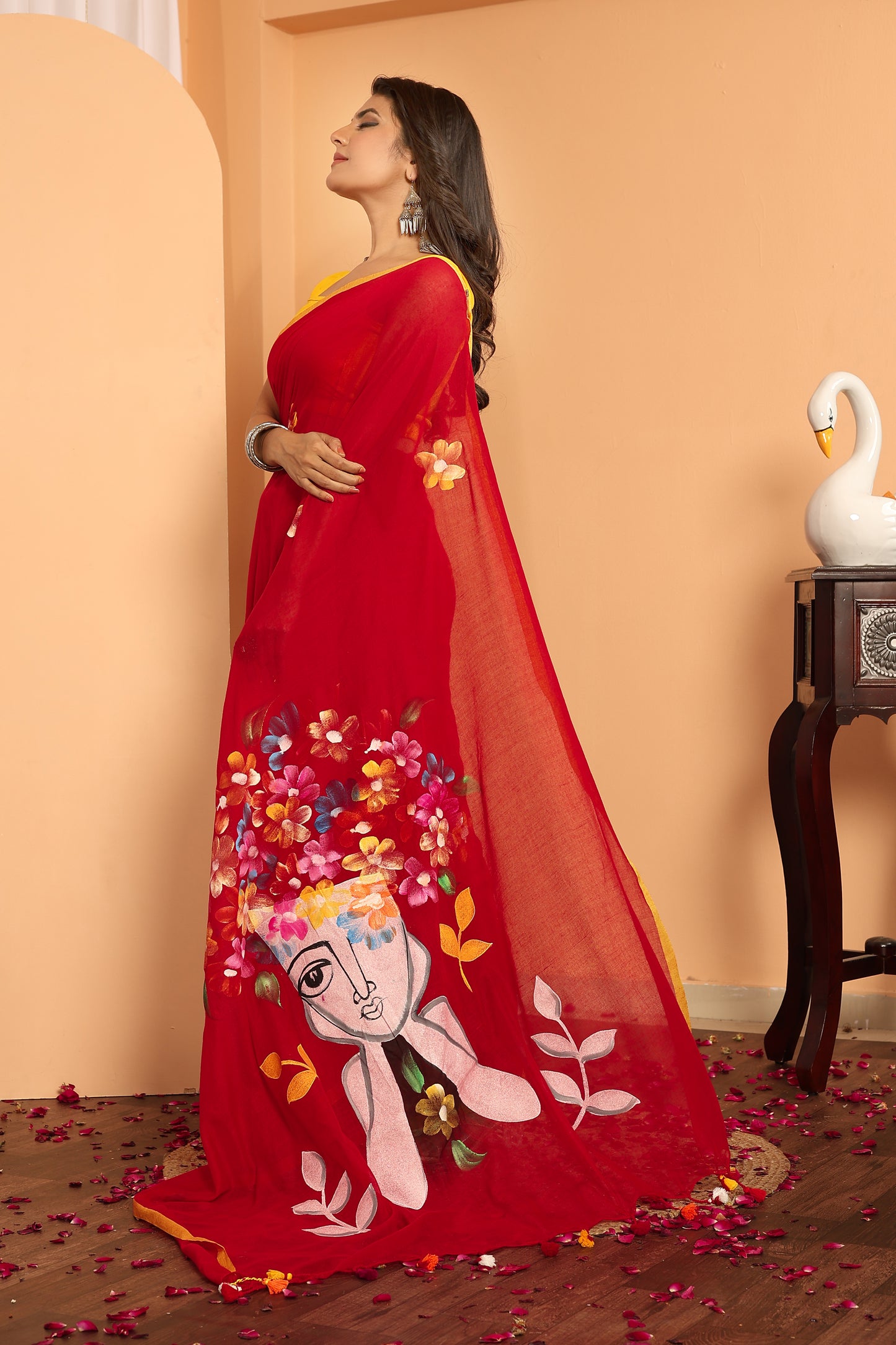 K E N A || Mull Cotton Saree