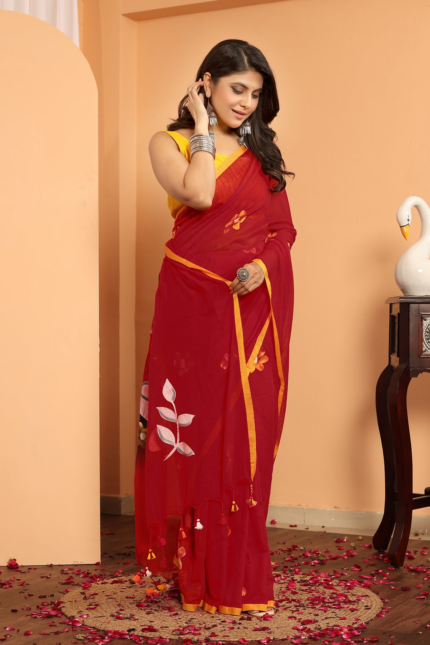 K E N A || Mull Cotton Saree