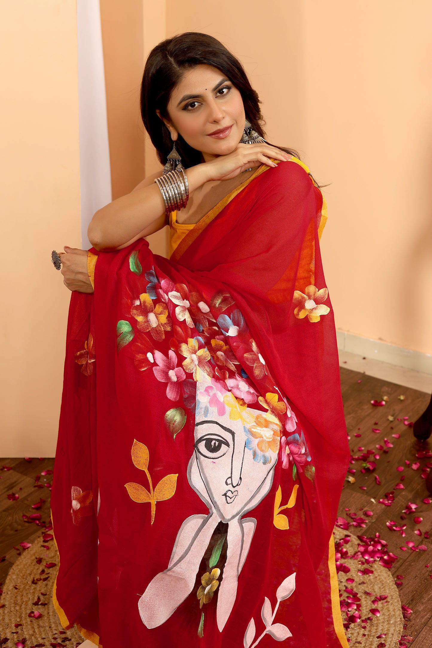 K E N A || Mull Cotton Saree