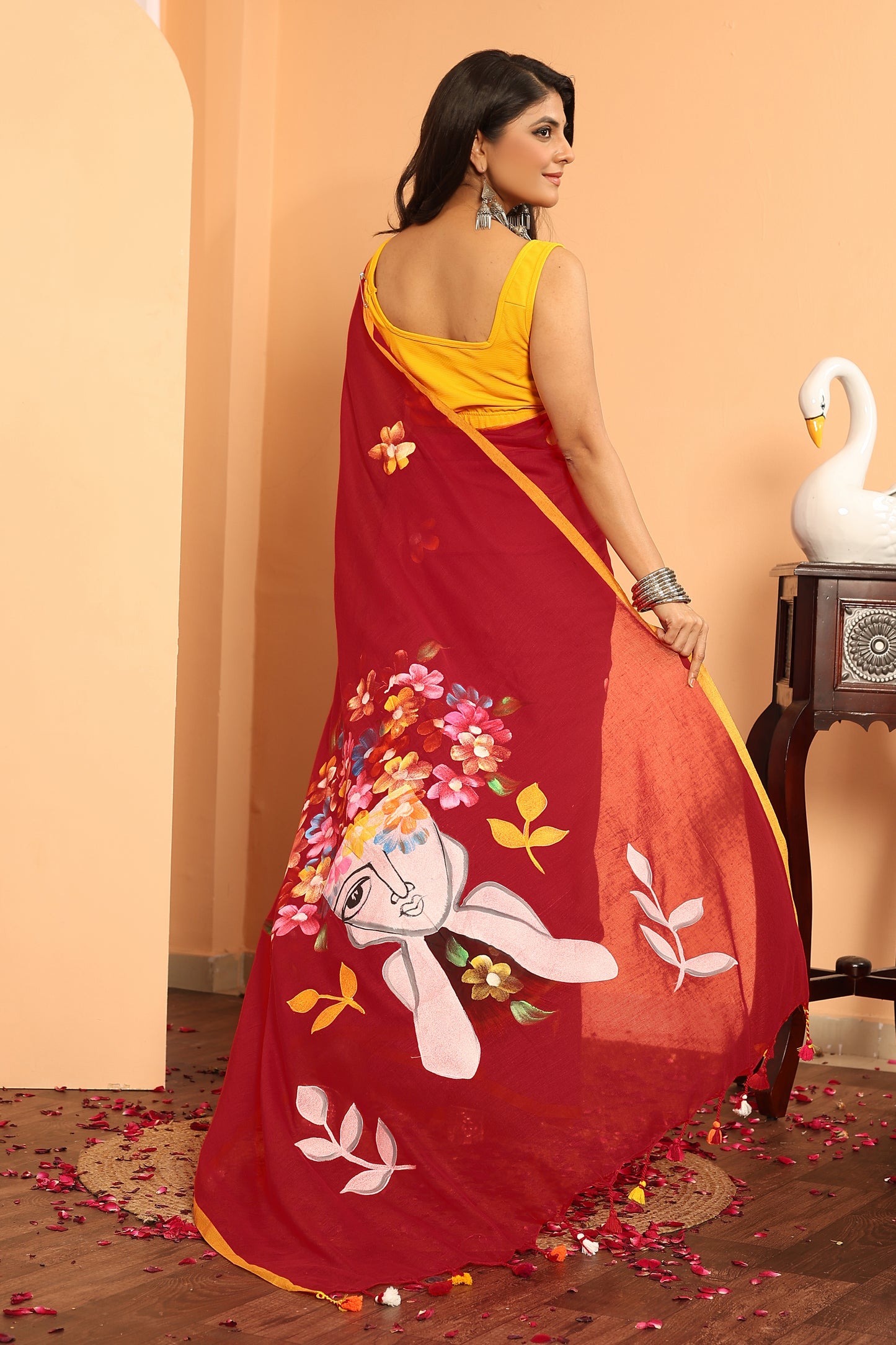 K E N A || Mull Cotton Saree