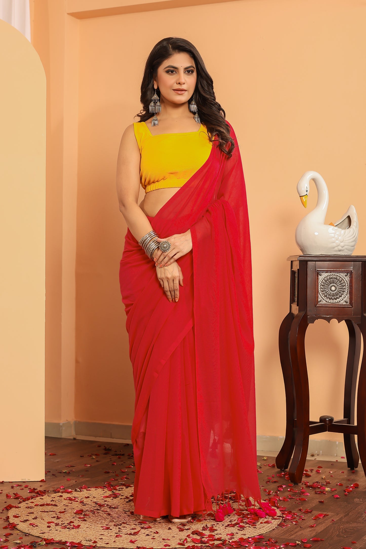 G U L B A H A R || Mull Cotton Saree