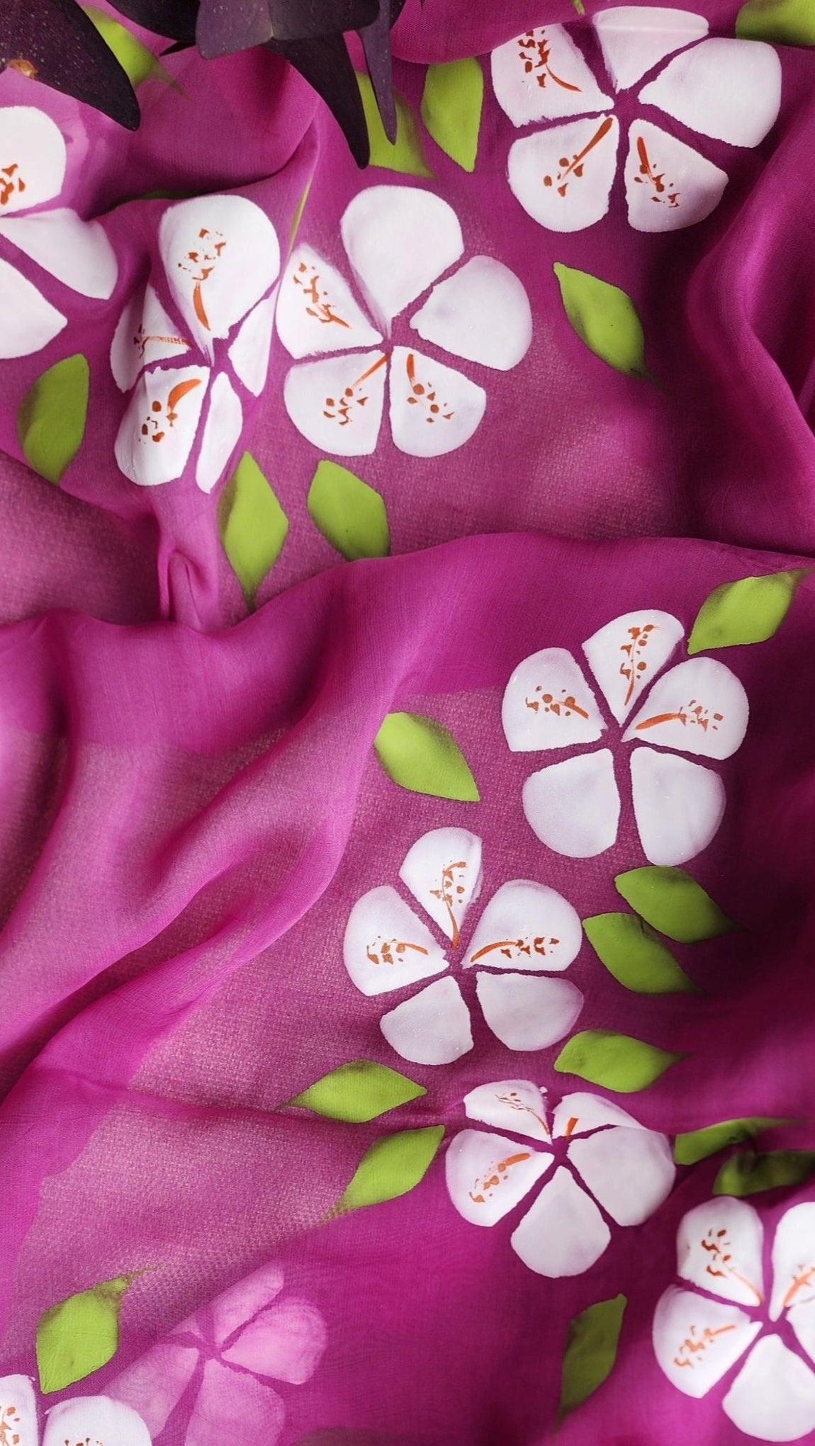 B A I G N E E - C H A M P A || Organza saree