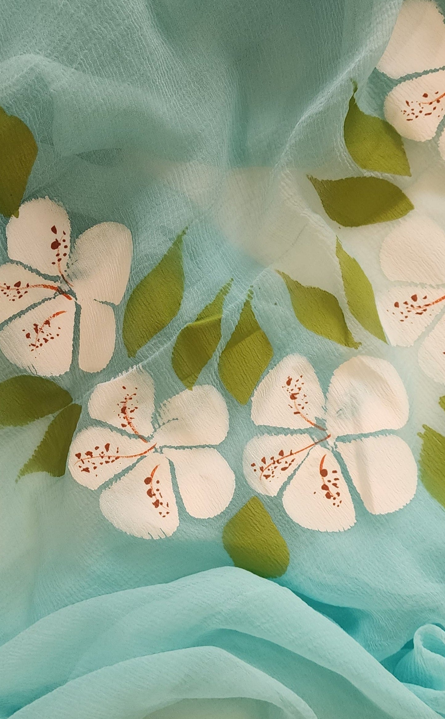 K A C H N A R || Pure Chiffon Saree