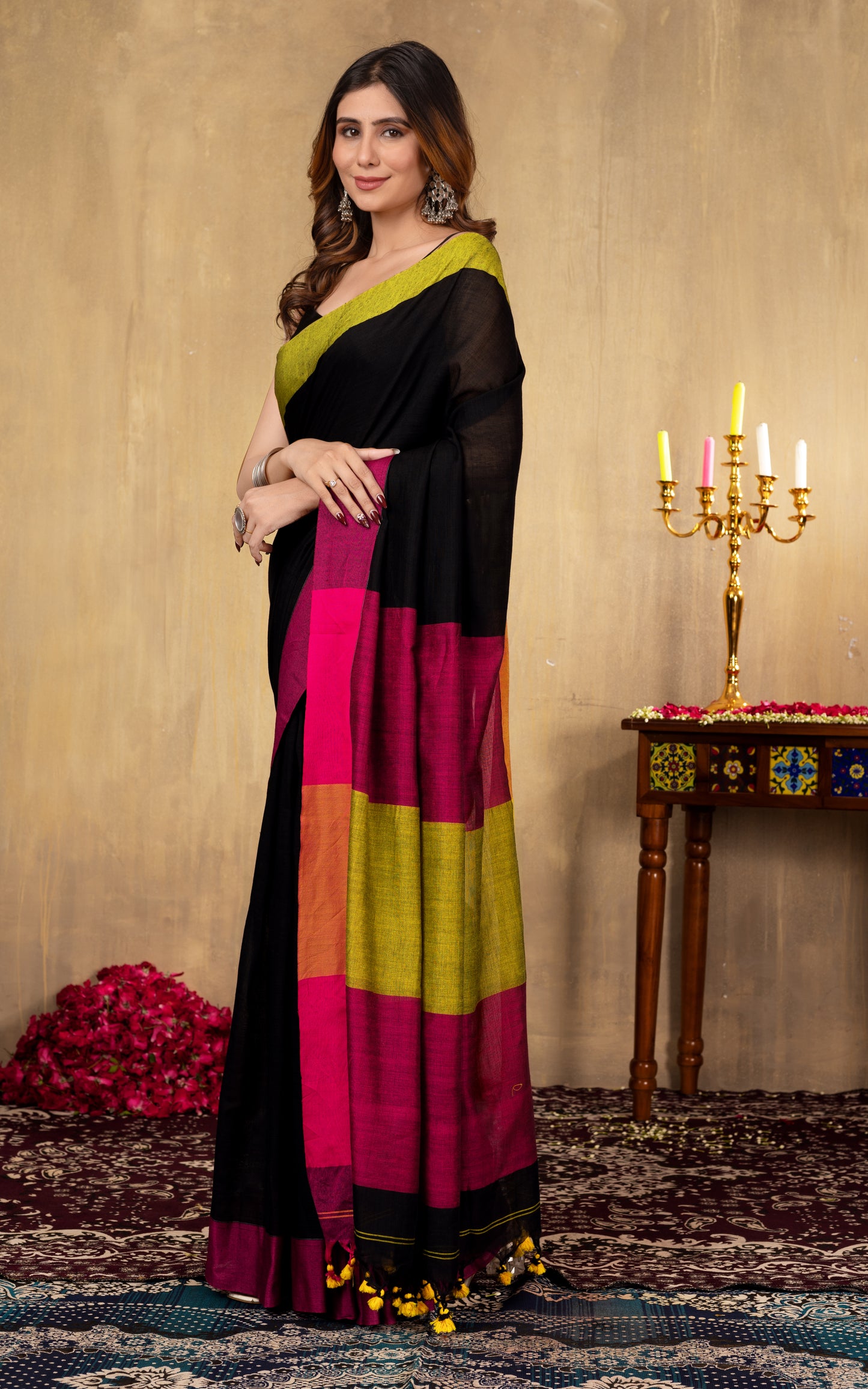B I N A || Handloom Khadi Cotton Saree