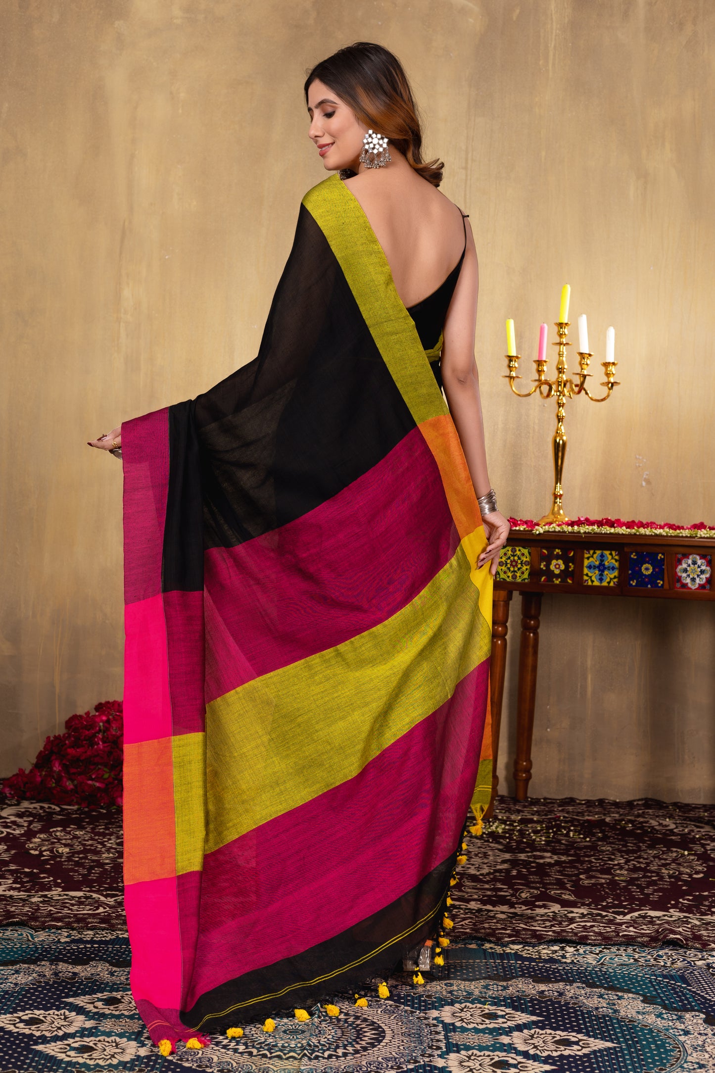 B I N A || Handloom Khadi Cotton Saree