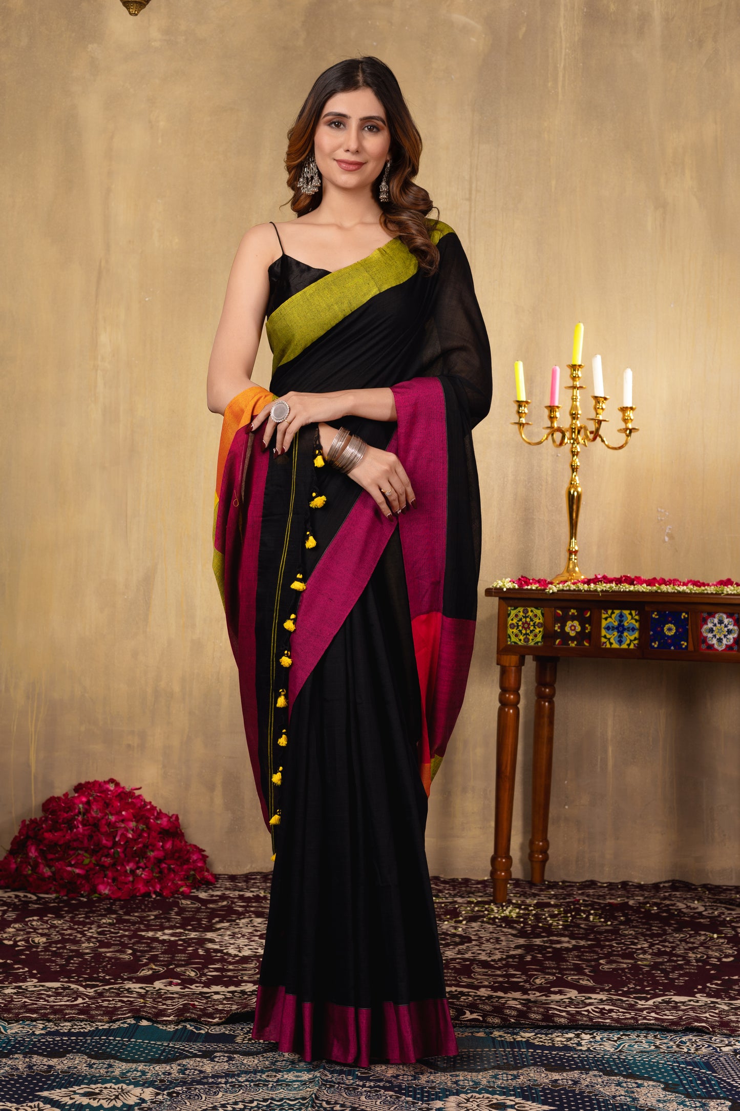 B I N A || Handloom Khadi Cotton Saree