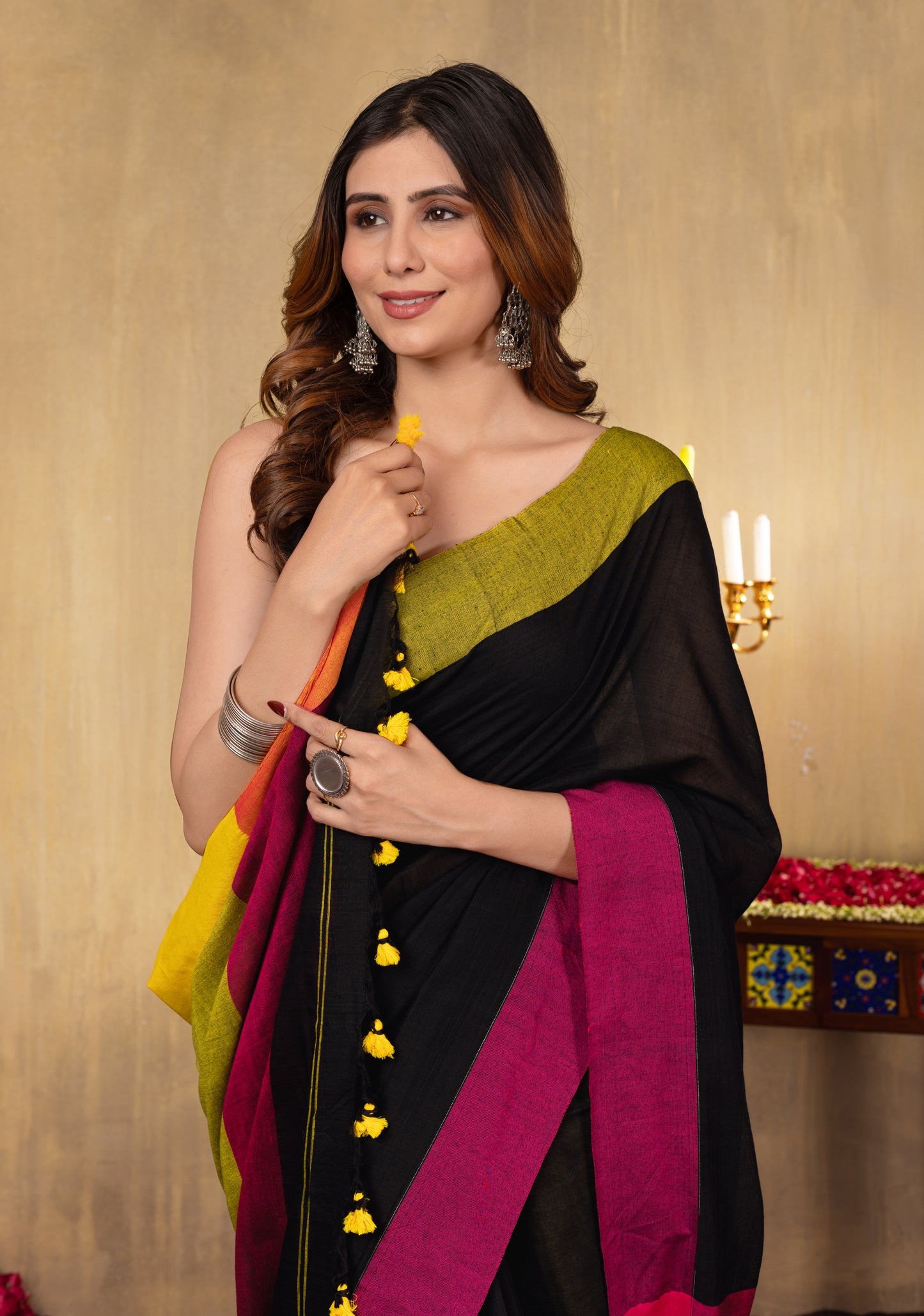 B I N A || Handloom Khadi Cotton Saree