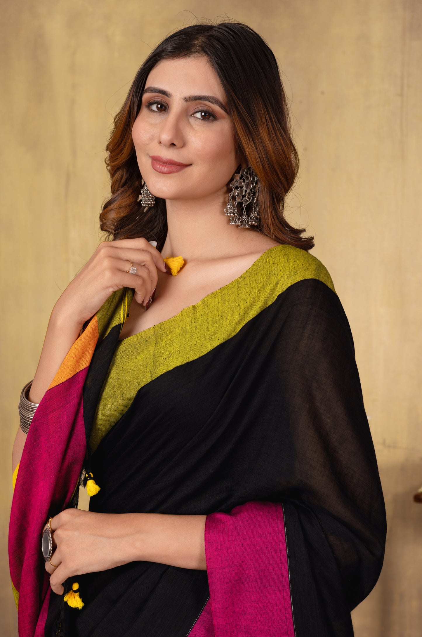 B I N A || Handloom Khadi Cotton Saree