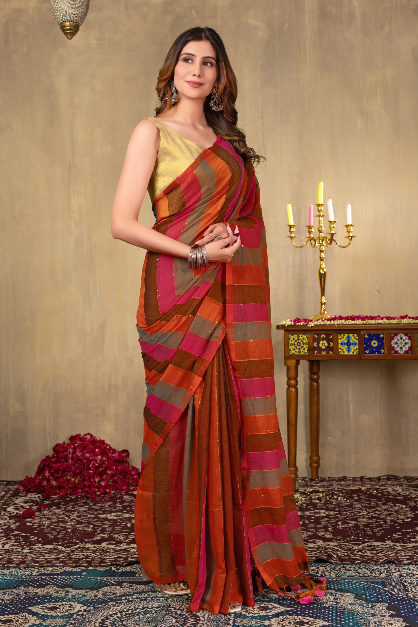 G O K A R N || Mull Cotton Saree