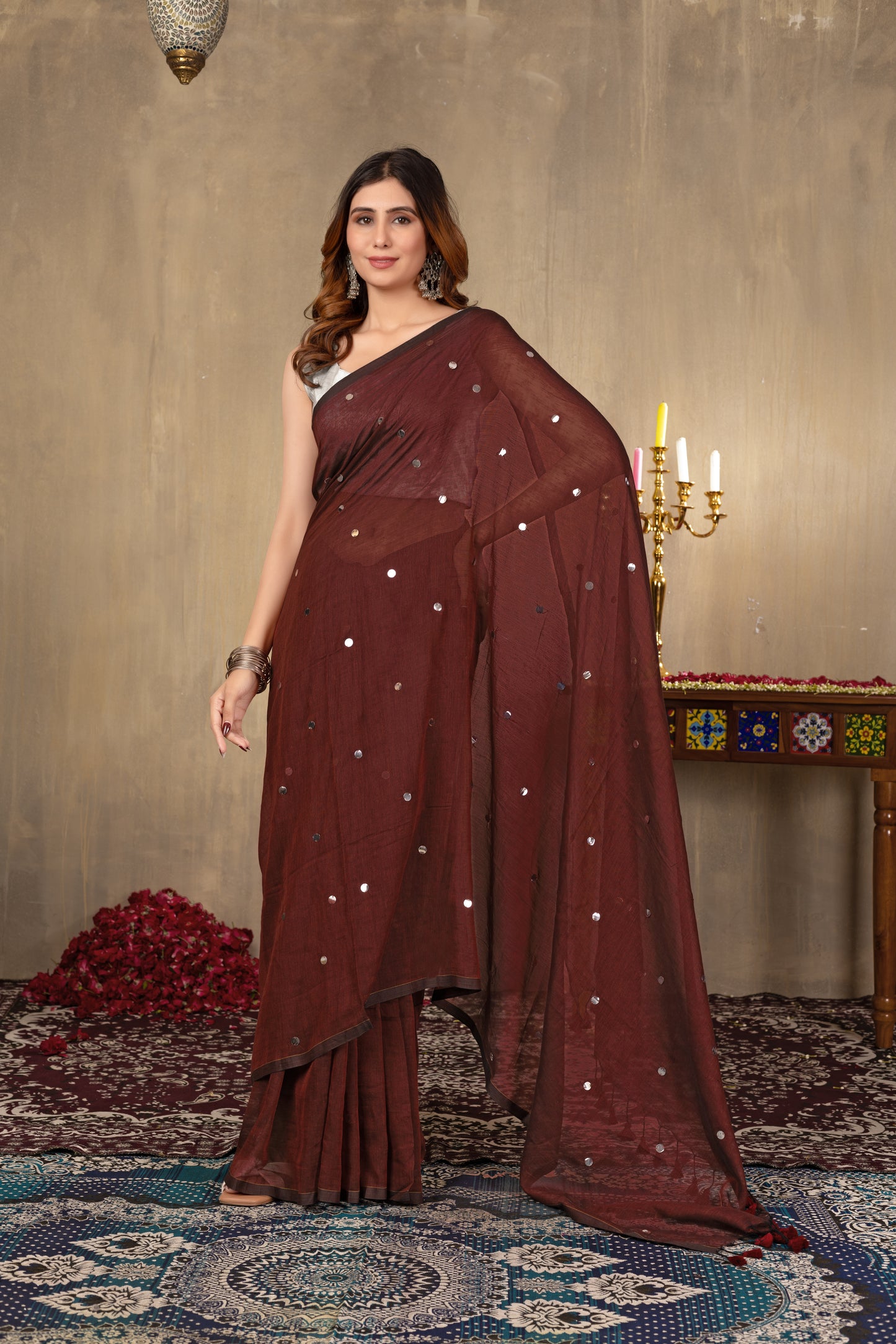 N A G D A M A N I || Mull Cotton Saree