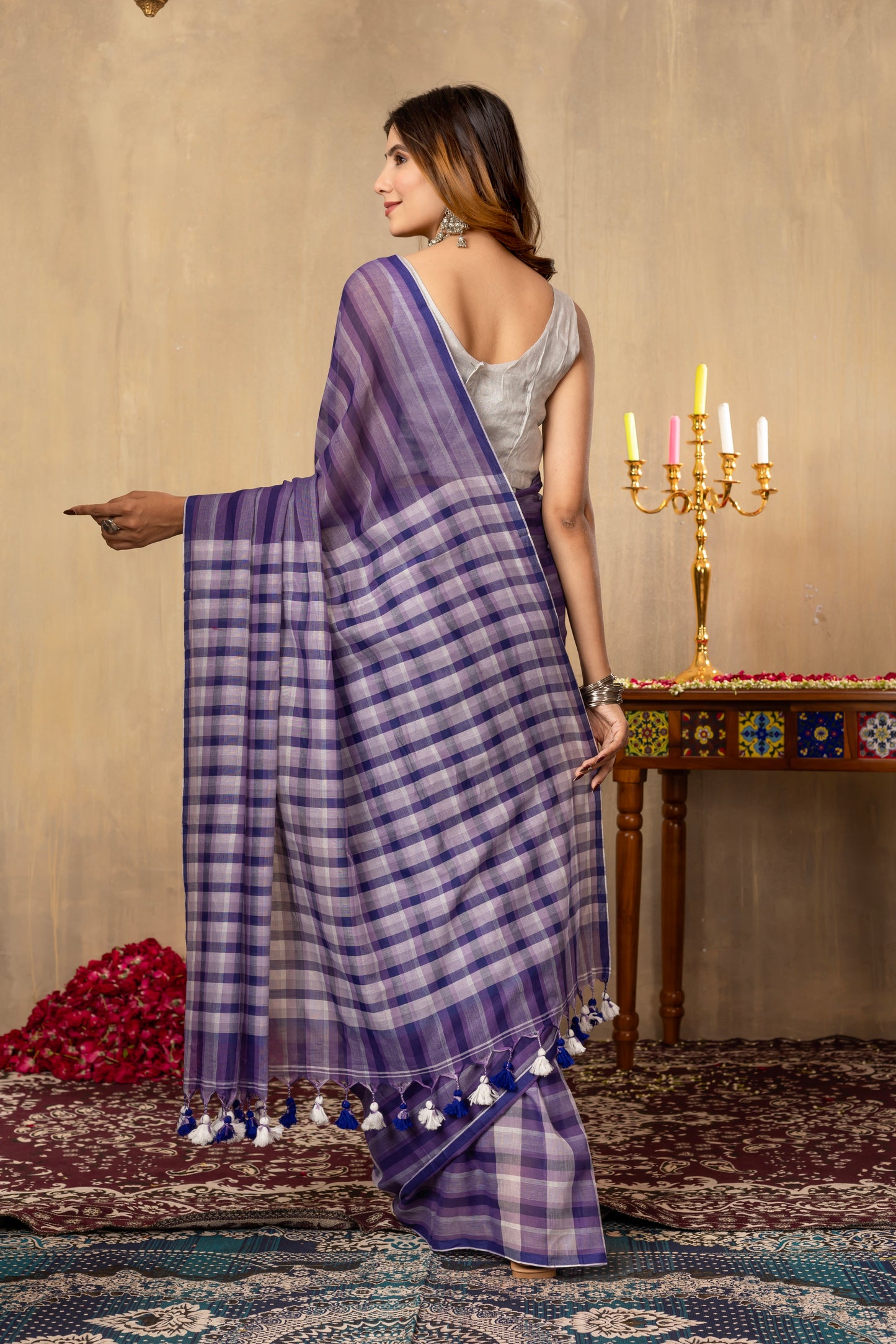 P U S H P K A L I || Mull Cotton Saree
