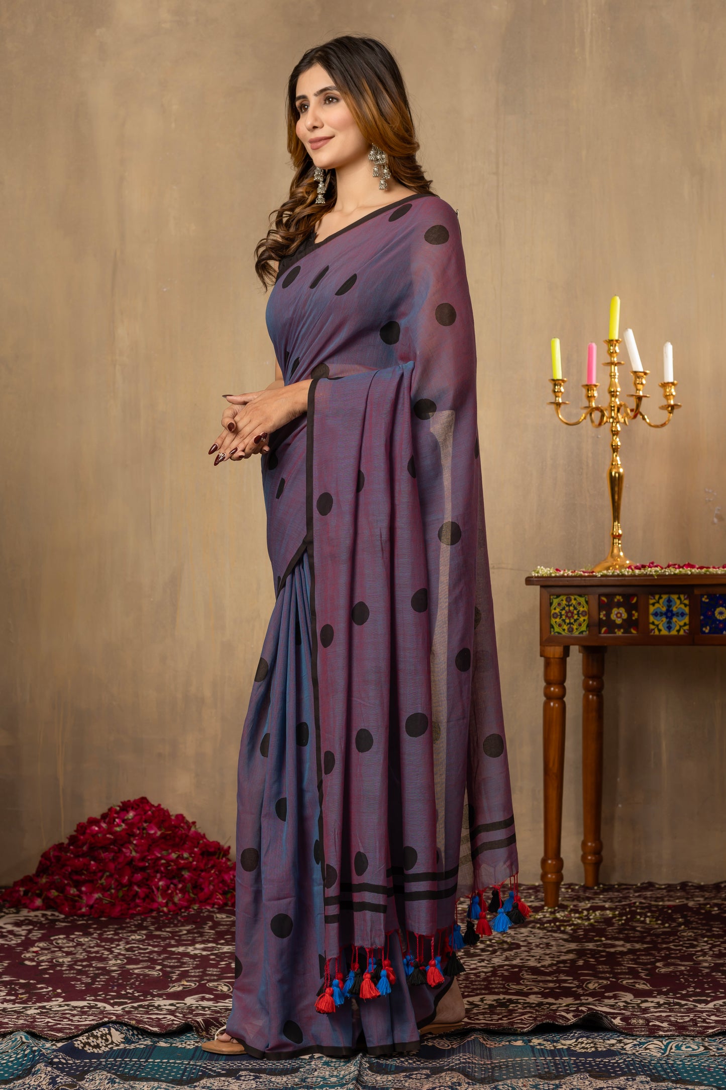 A N A R K A L I || Mull Cotton Saree