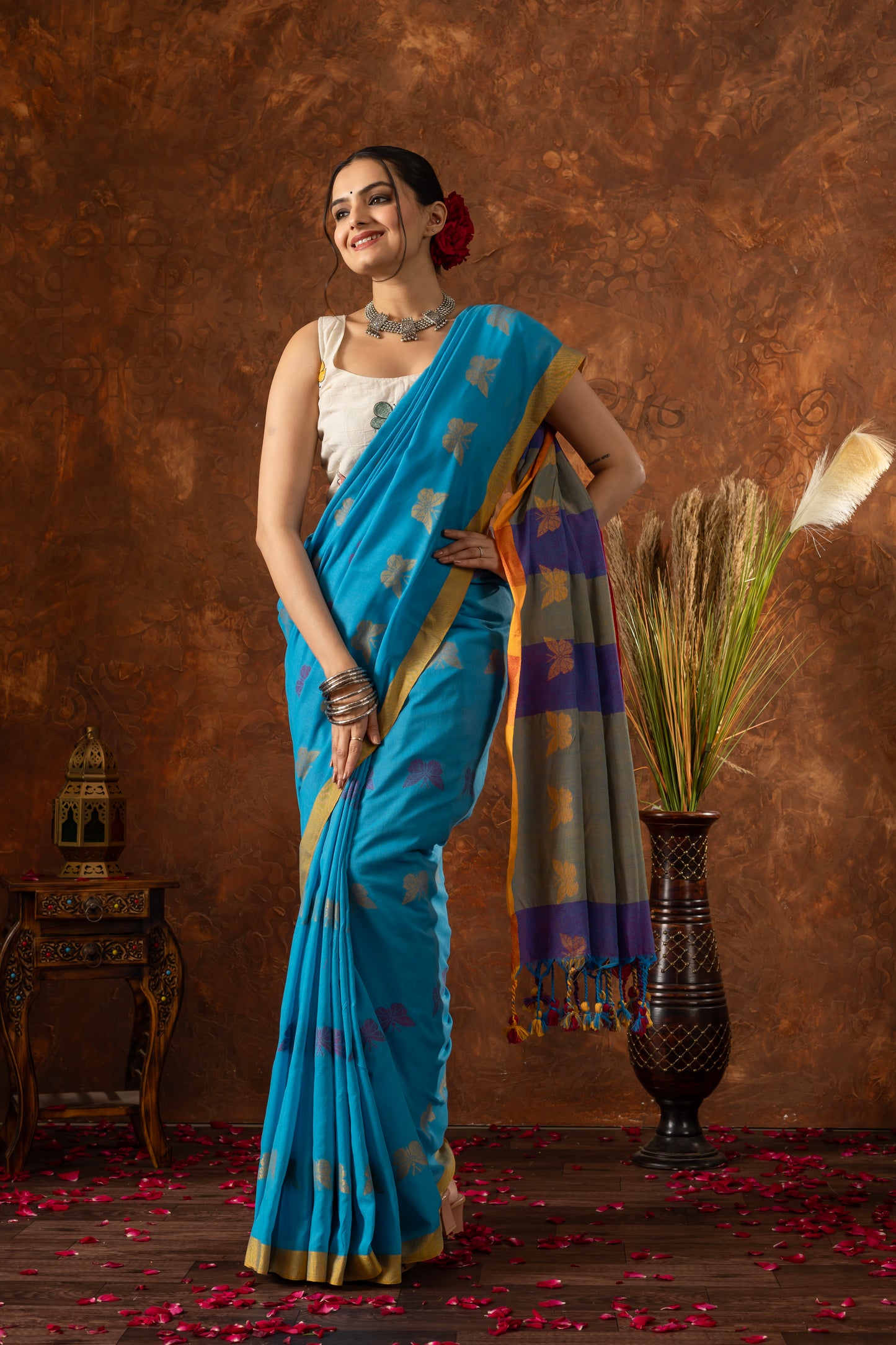 P R A B H A V A T I || Handloom Cotton Saree