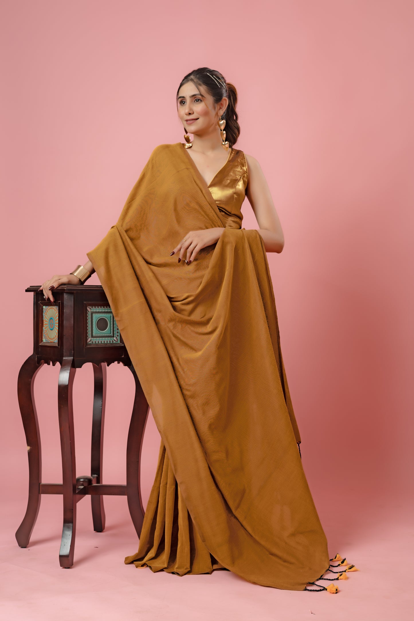 R U K H S A R || Khadi Cotton Saree