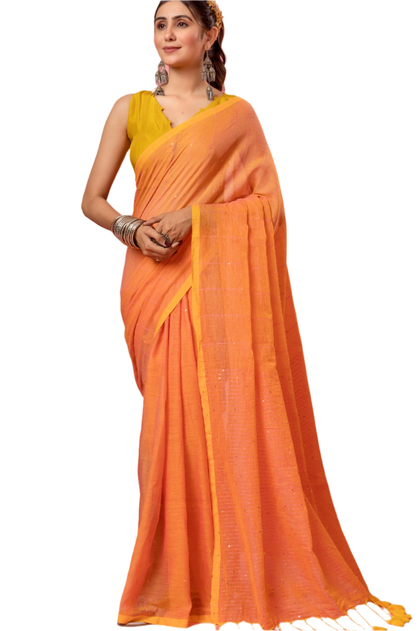 P O S T A || Mull Cotton Saree