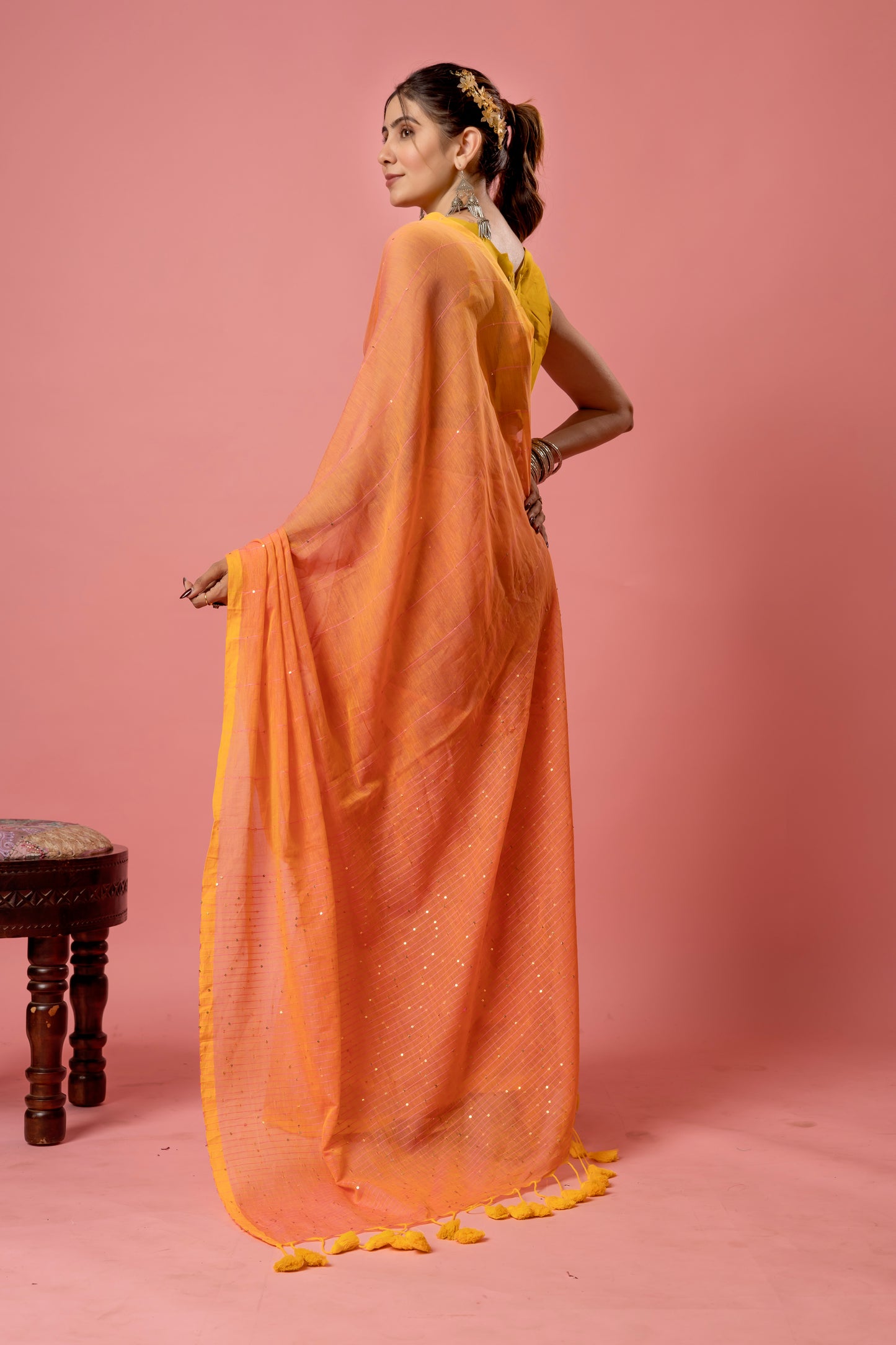 P O S T A || Mull Cotton Saree