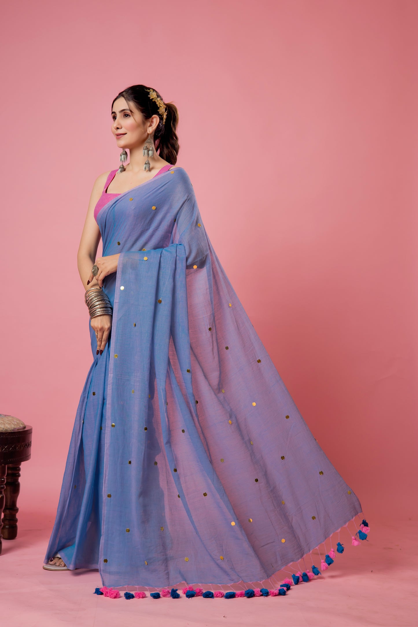 M A D H U K A M I N I || Mull Cotton Saree
