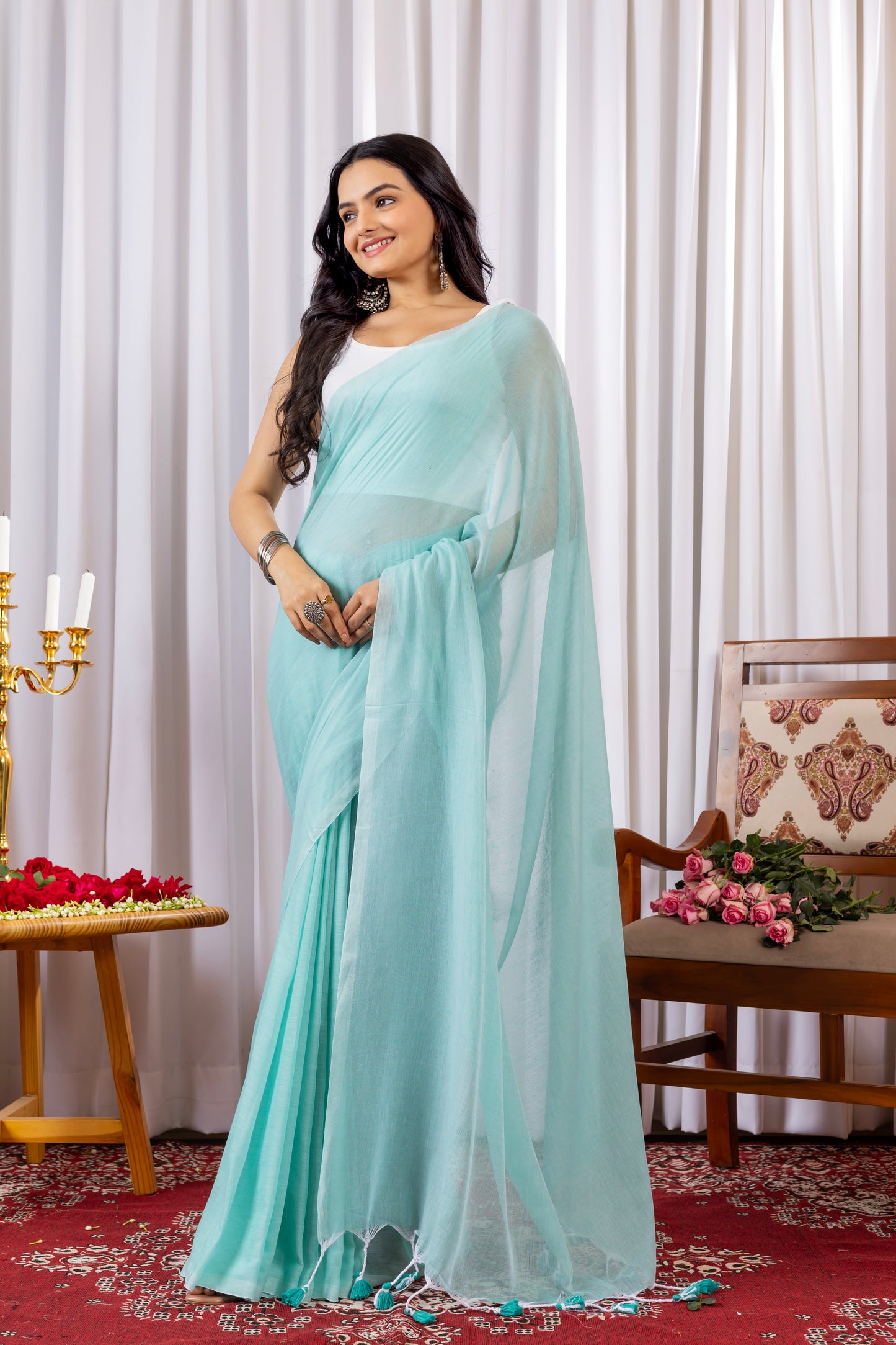 K A N E R || Mull Cotton Saree
