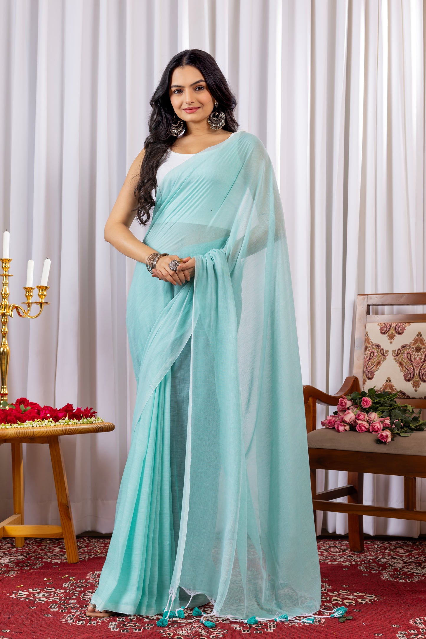 K A N E R || Mull Cotton Saree