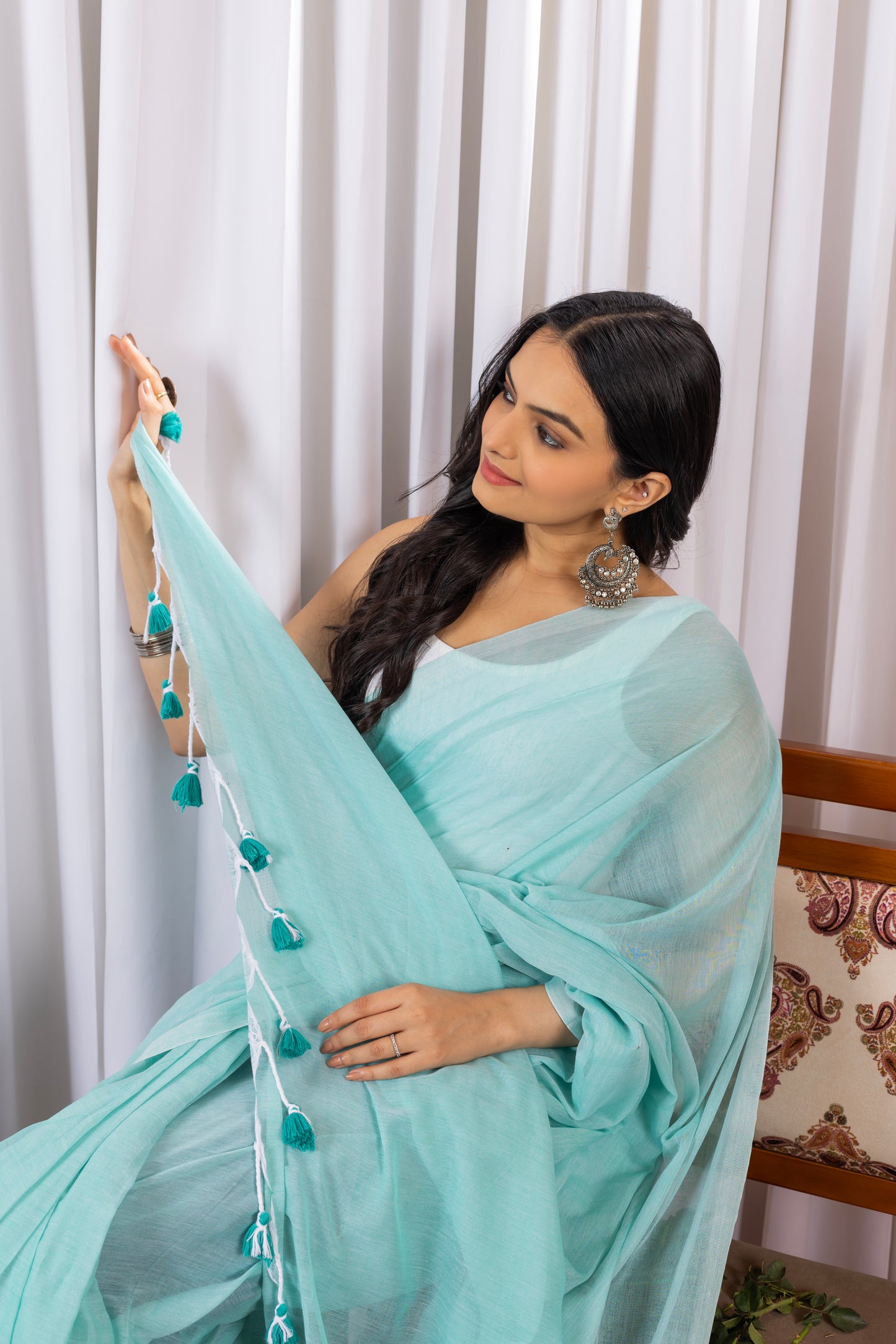 K A N E R || Mull Cotton Saree