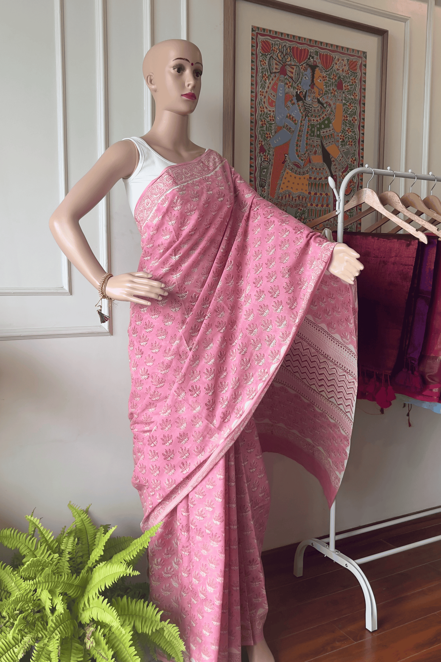 L E E N A || Handloom Cotton Saree