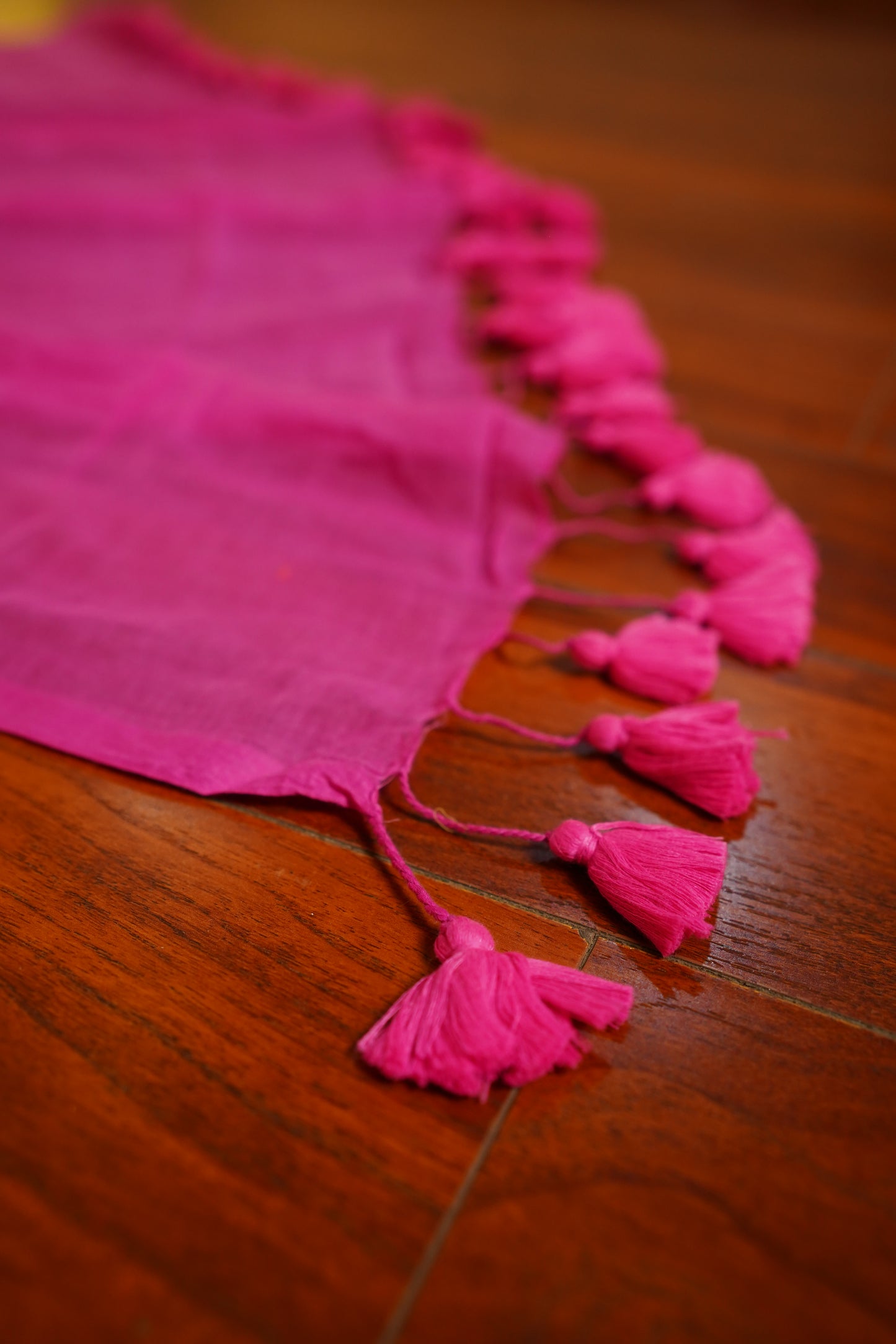 M A D H A V I || Mull Cotton Saree with Hand paint