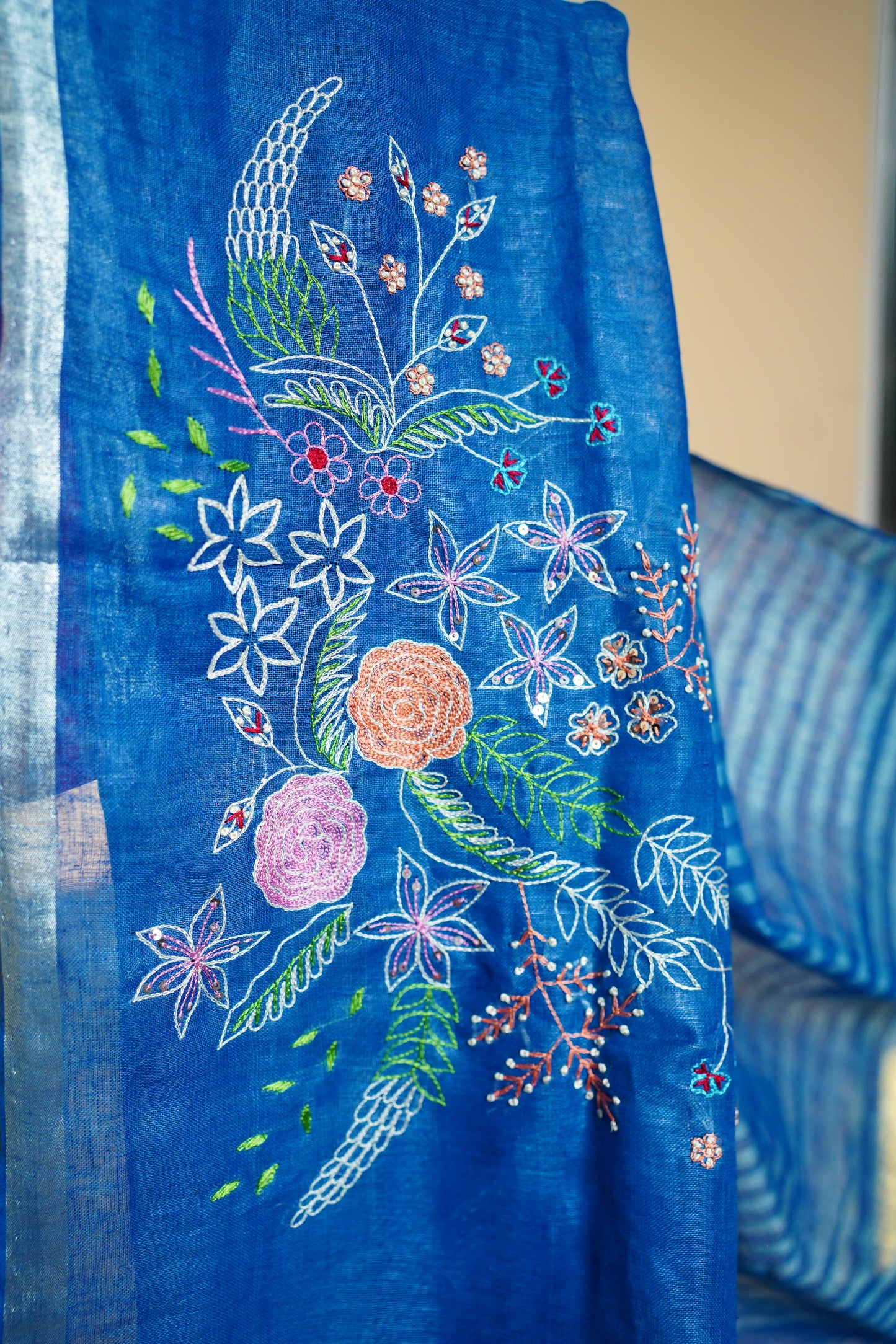 K O Y A N A || Pure Linen Saree