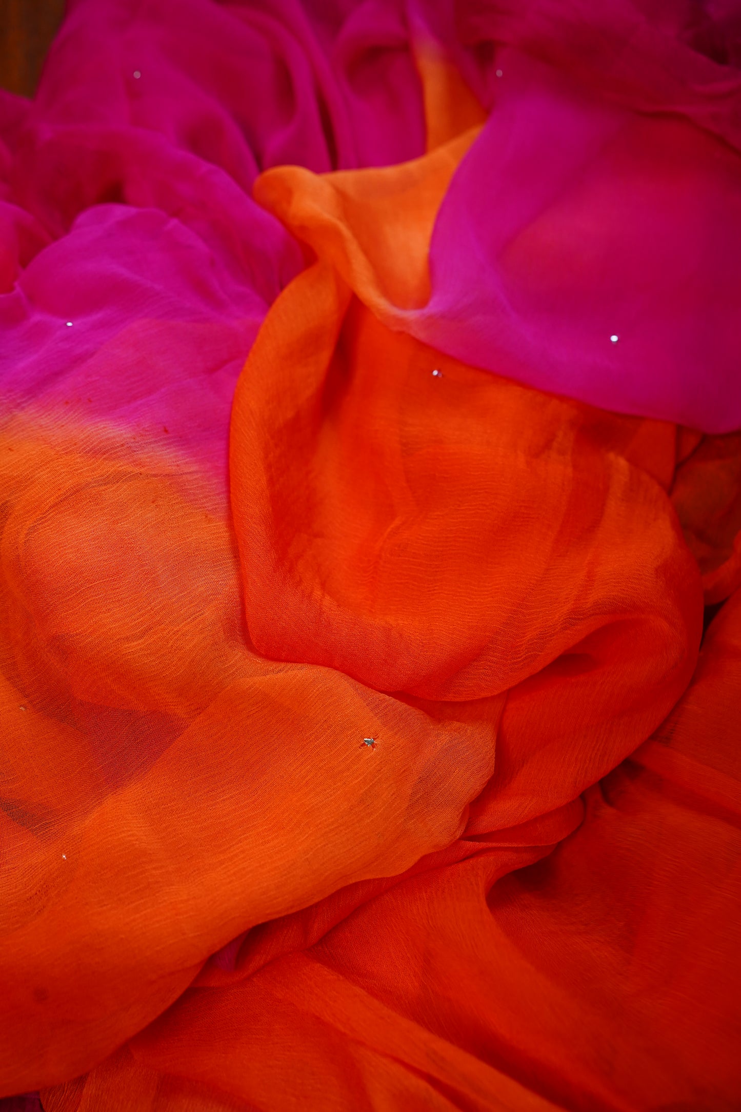 K A N S A R I || Pure chiffon saree