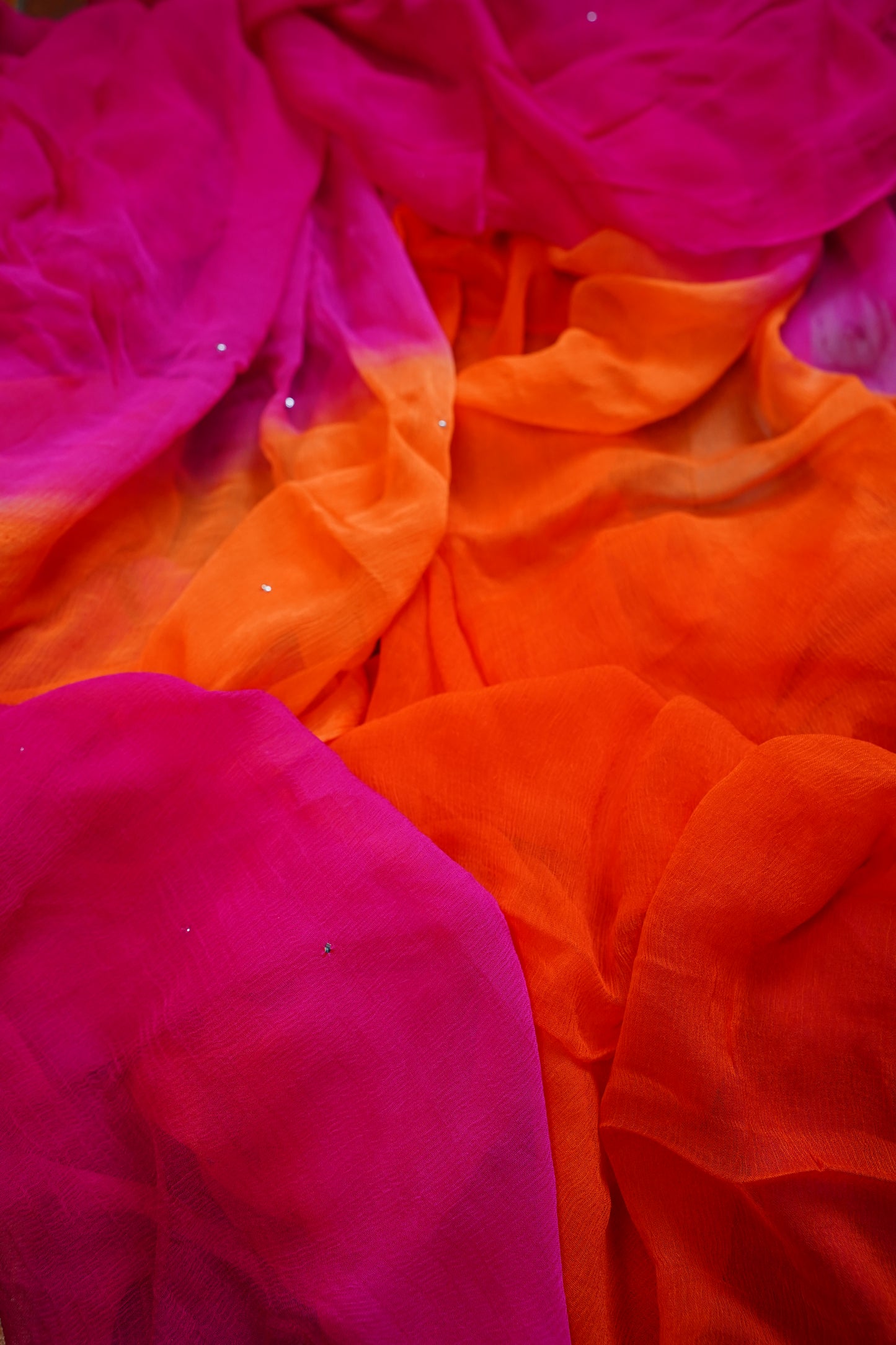 K A N S A R I || Pure chiffon saree
