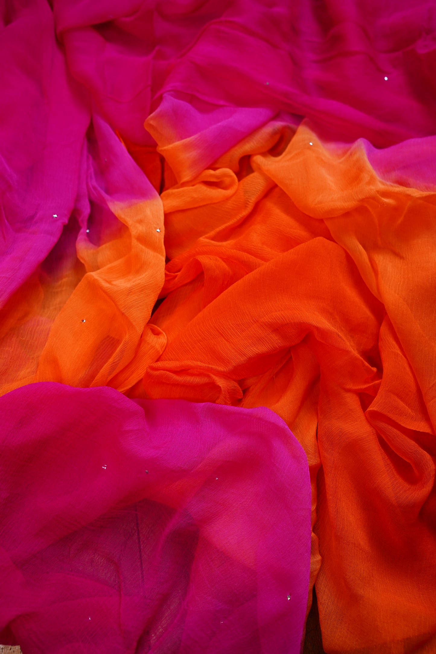 K A N S A R I || Pure chiffon saree