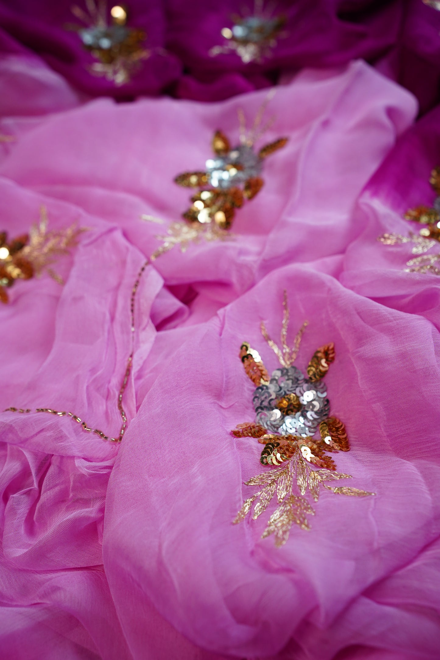 M A I T R E E Y || Pure Chiffon Saree