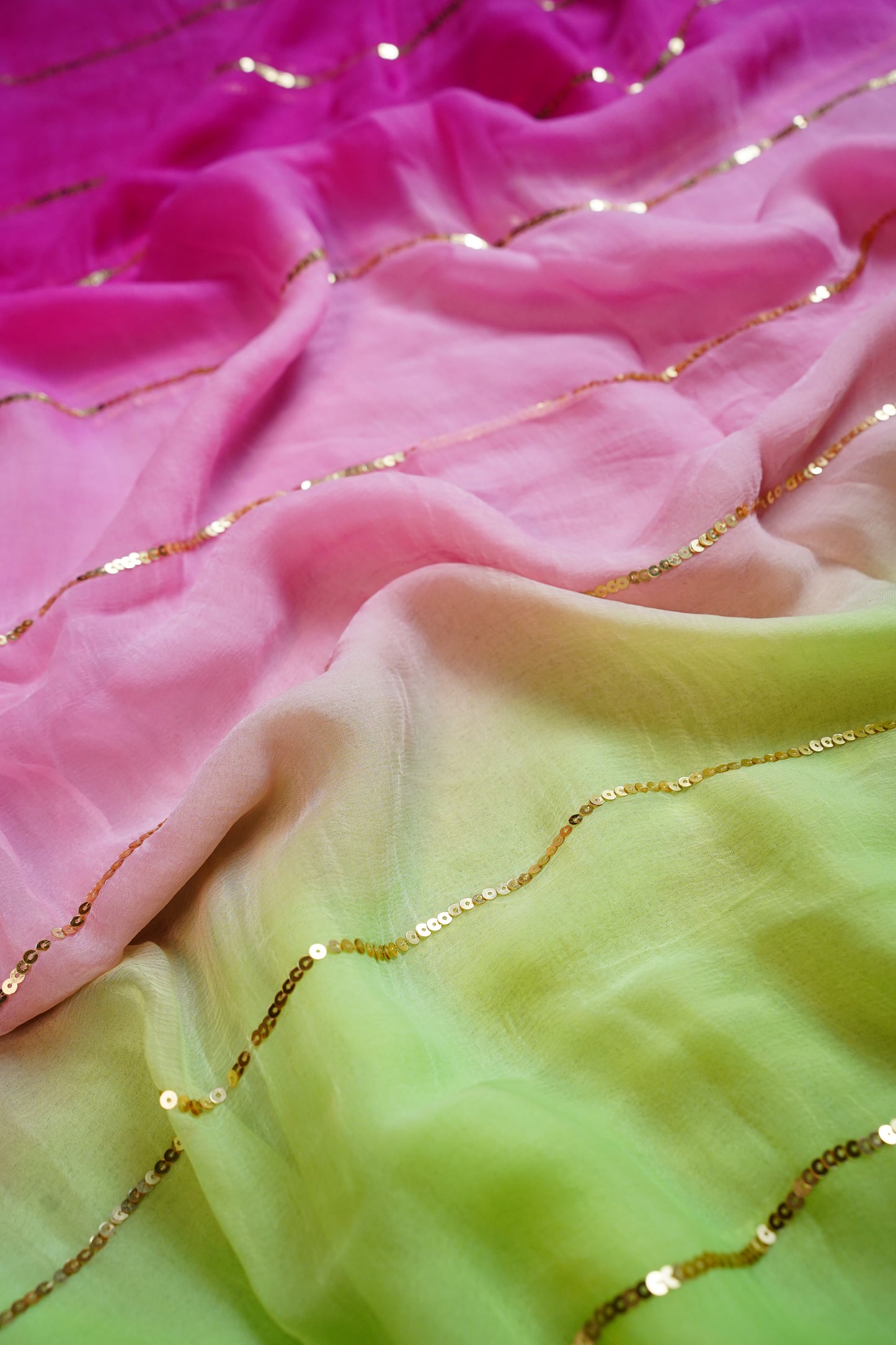 D H A T R I || Pure Chiffon saree
