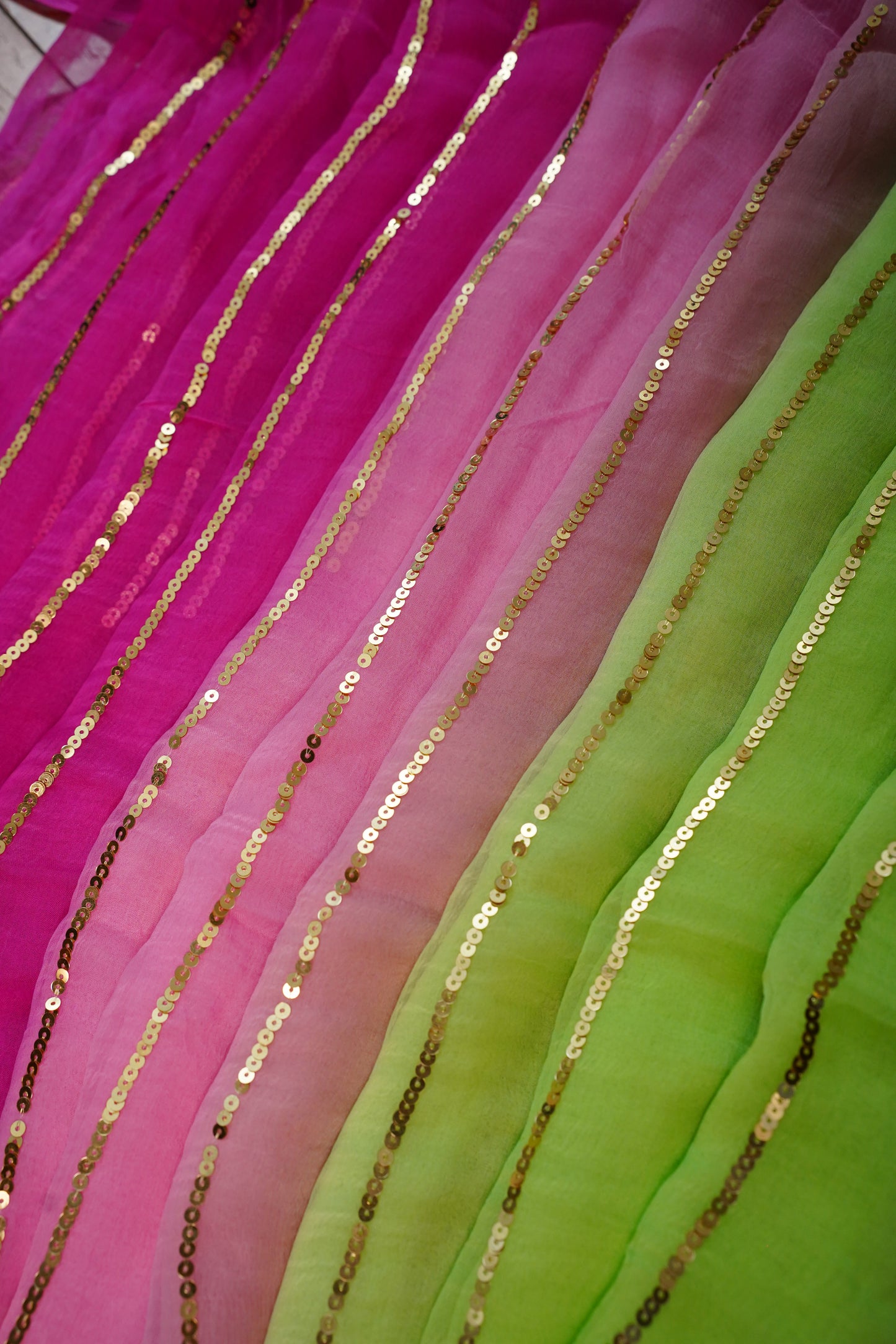 D H A T R I || Pure Chiffon saree