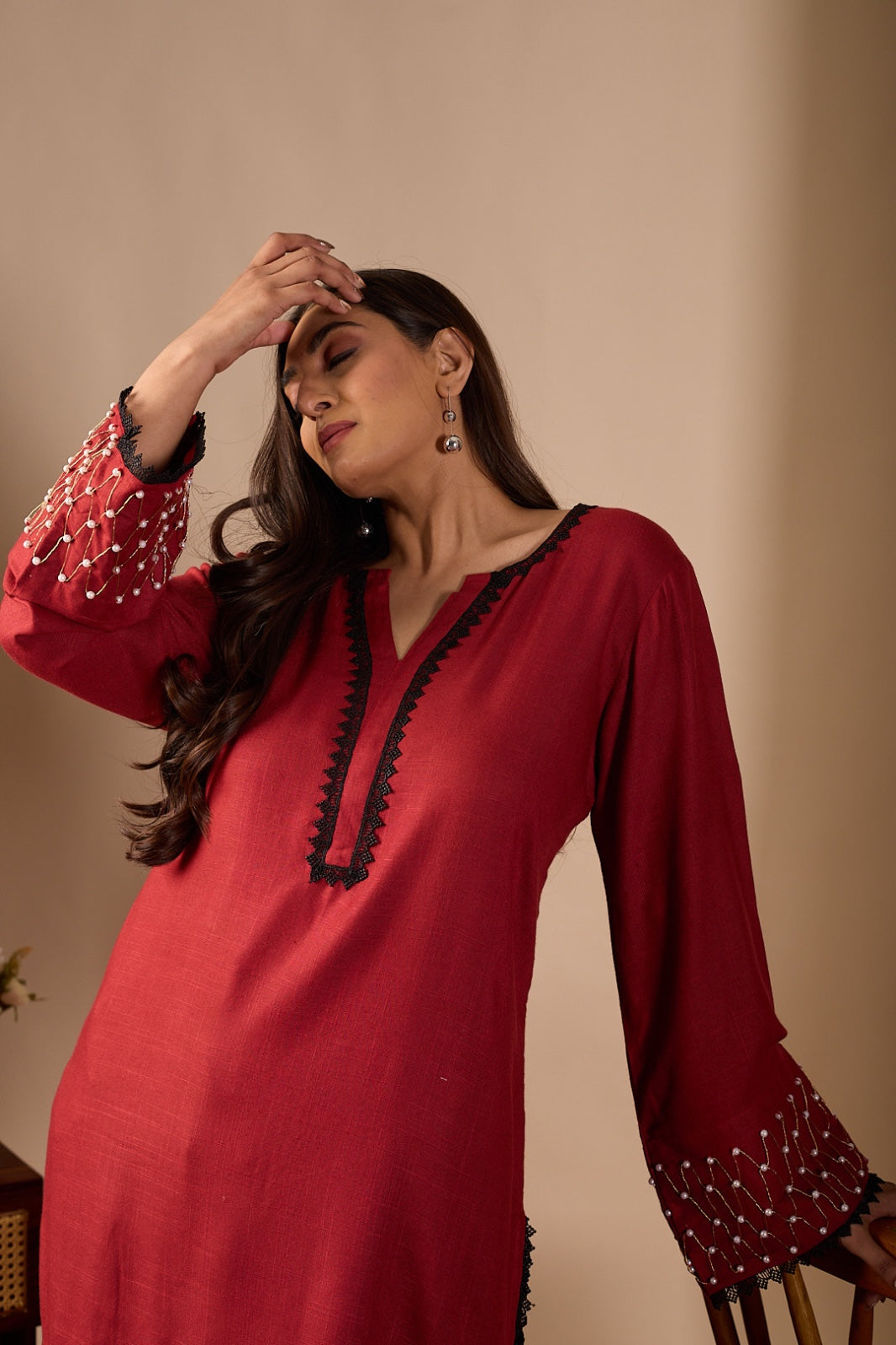 L A V E N D E R || Oversized Farshi Salwar Set