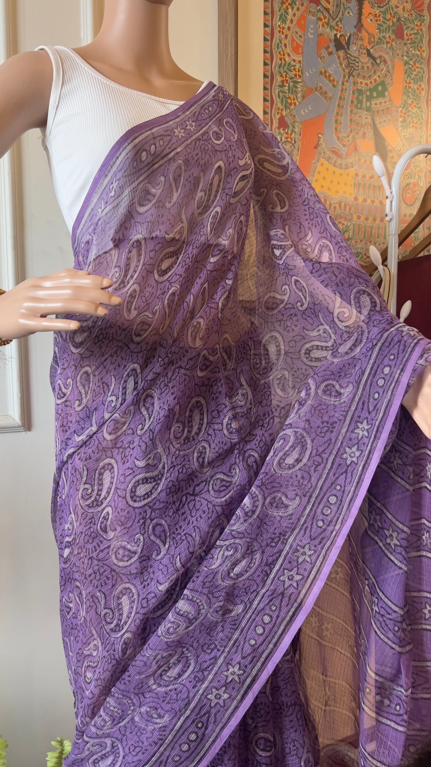 P U R P L E ||Kota dooriya Saree