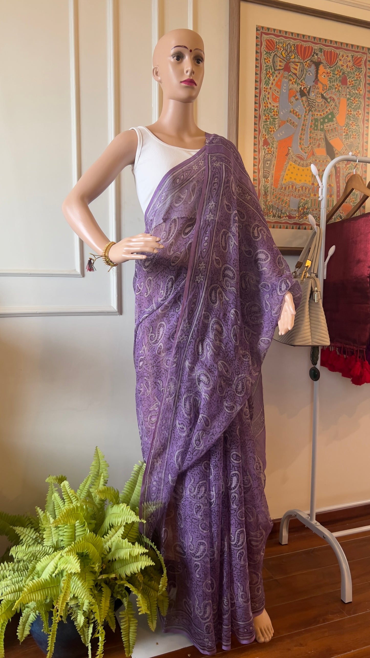 P U R P L E ||Kota dooriya Saree
