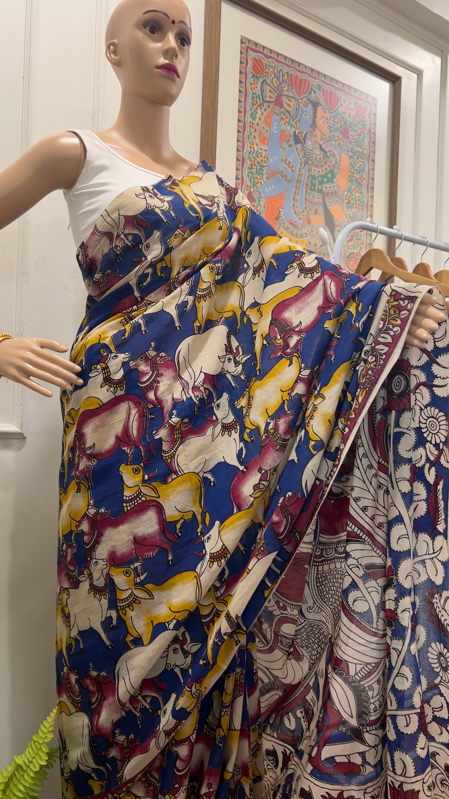 G O M A T A || Handloom Cotton Saree