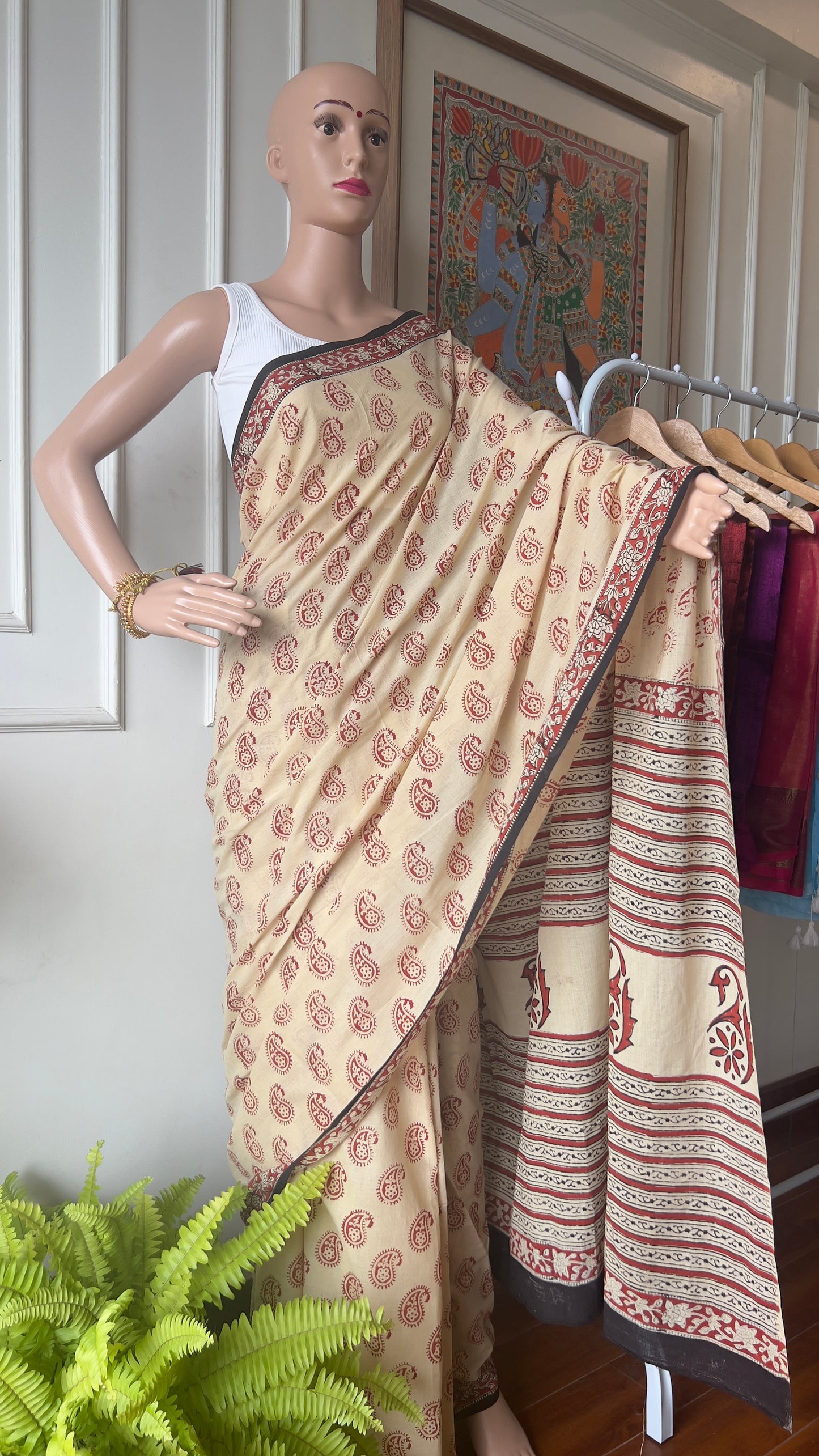 P A N K H || Handloom Cotton Saree