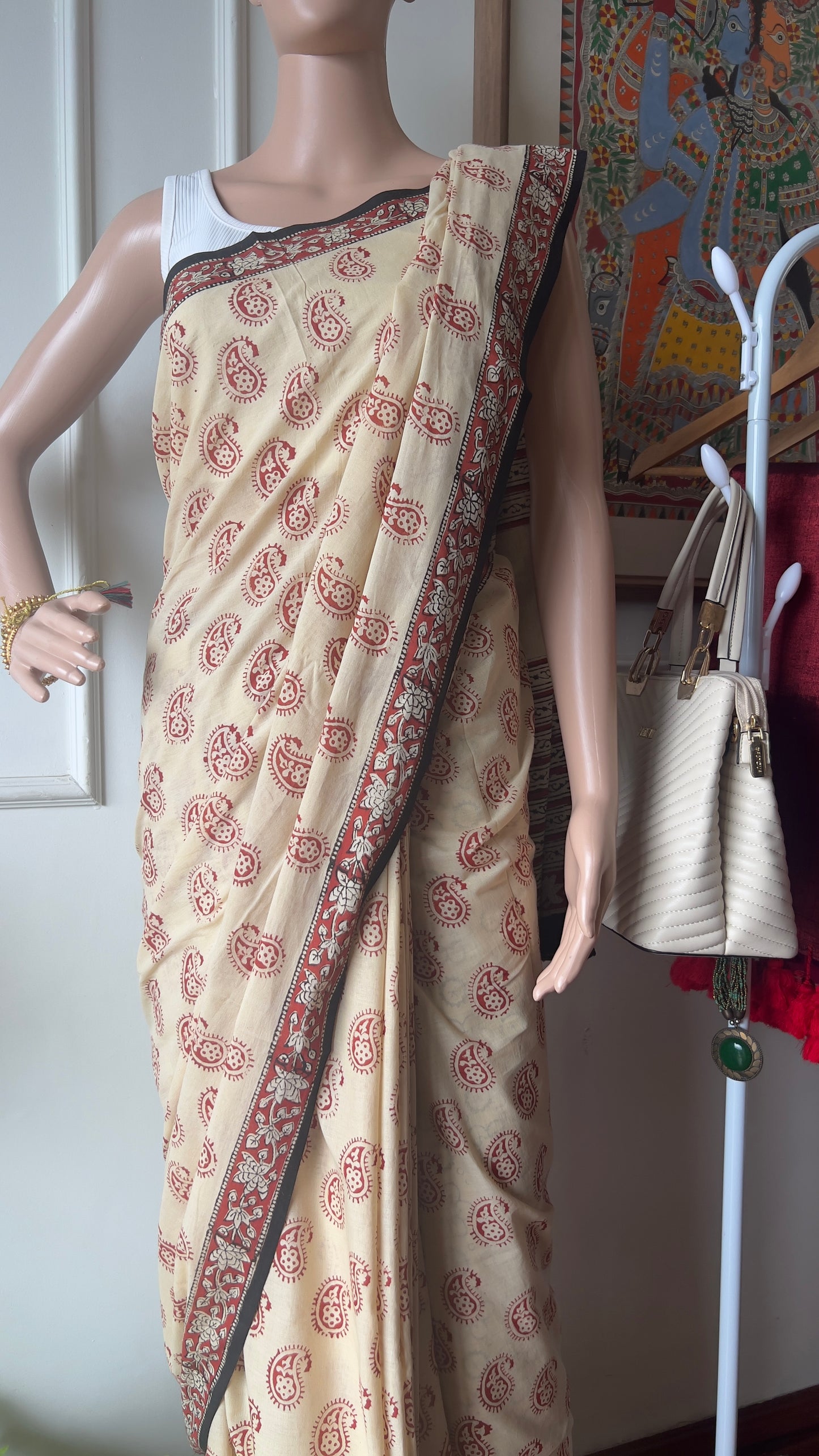P A N K H || Handloom Cotton Saree