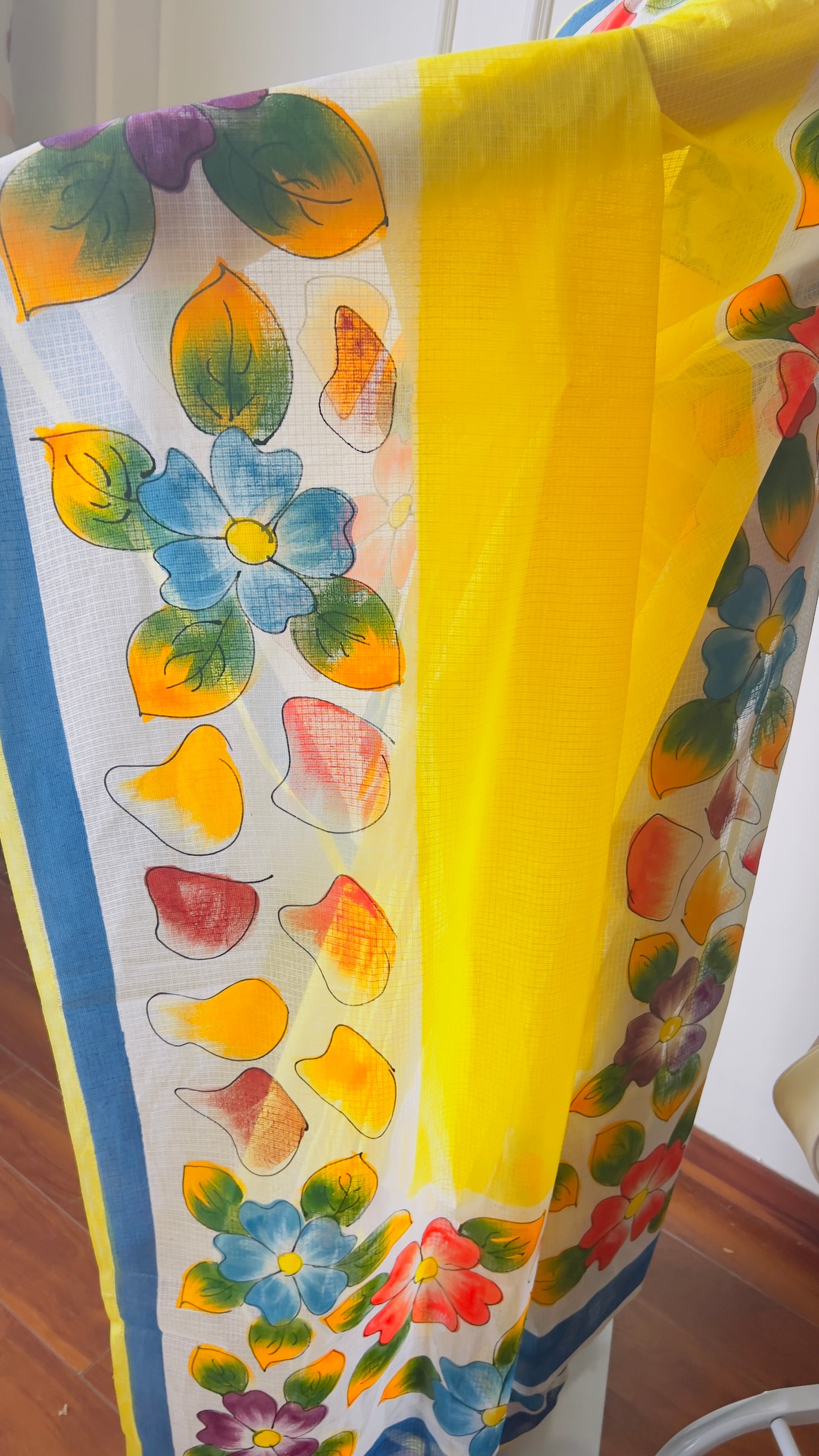 P A H E L I || Kota Doria Hand Paint Saree