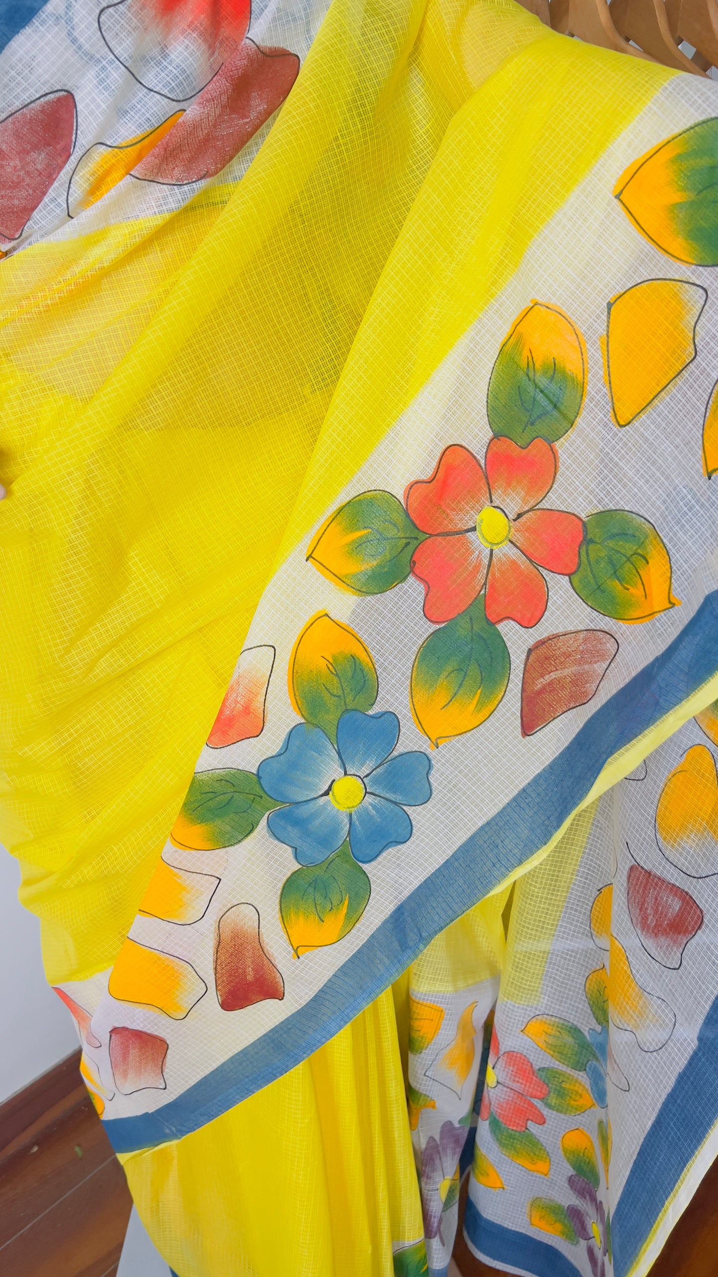 P A H E L I || Kota Doria Hand Paint Saree