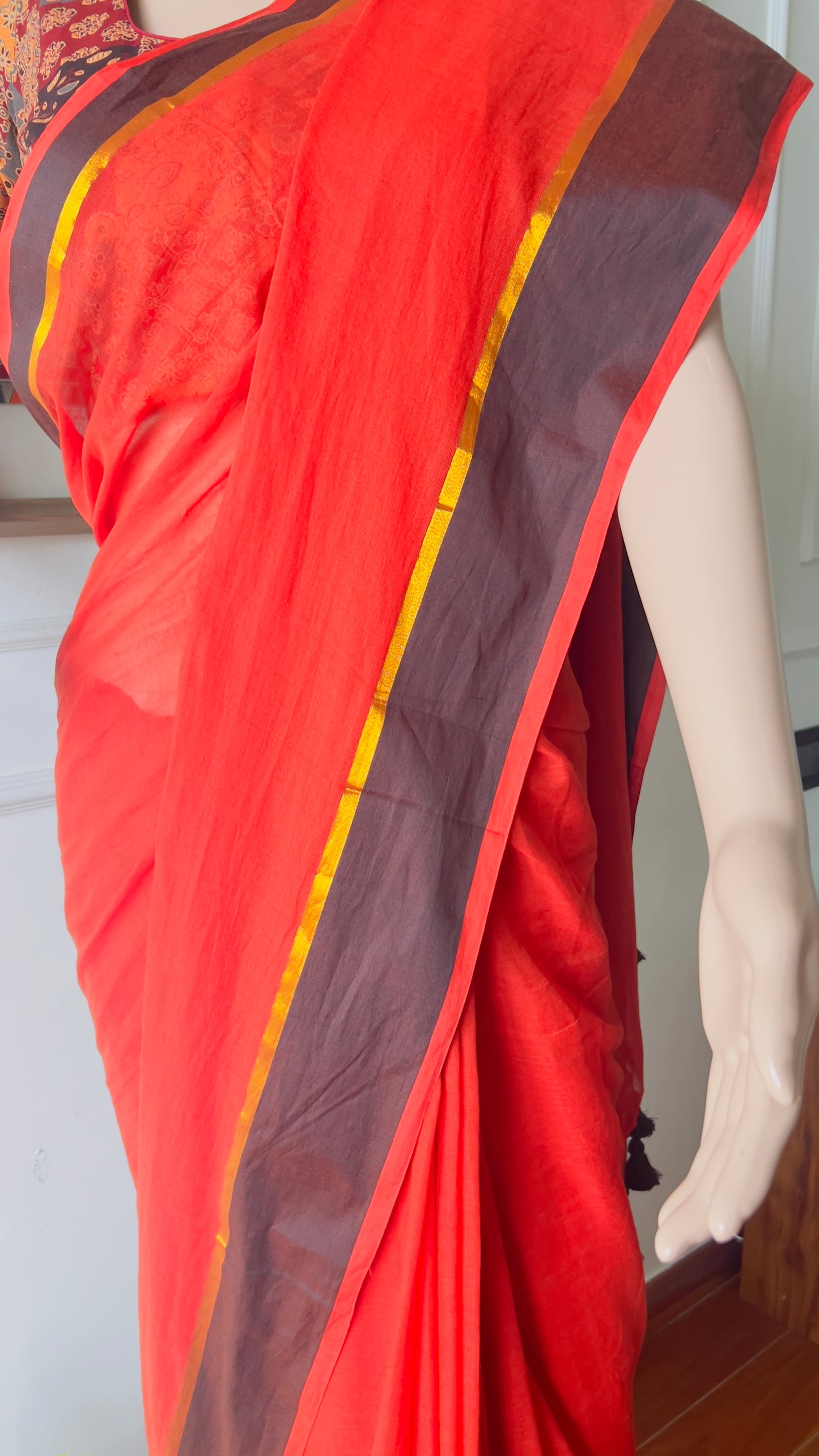 M R U N A L I || MULL COTTON SAREE