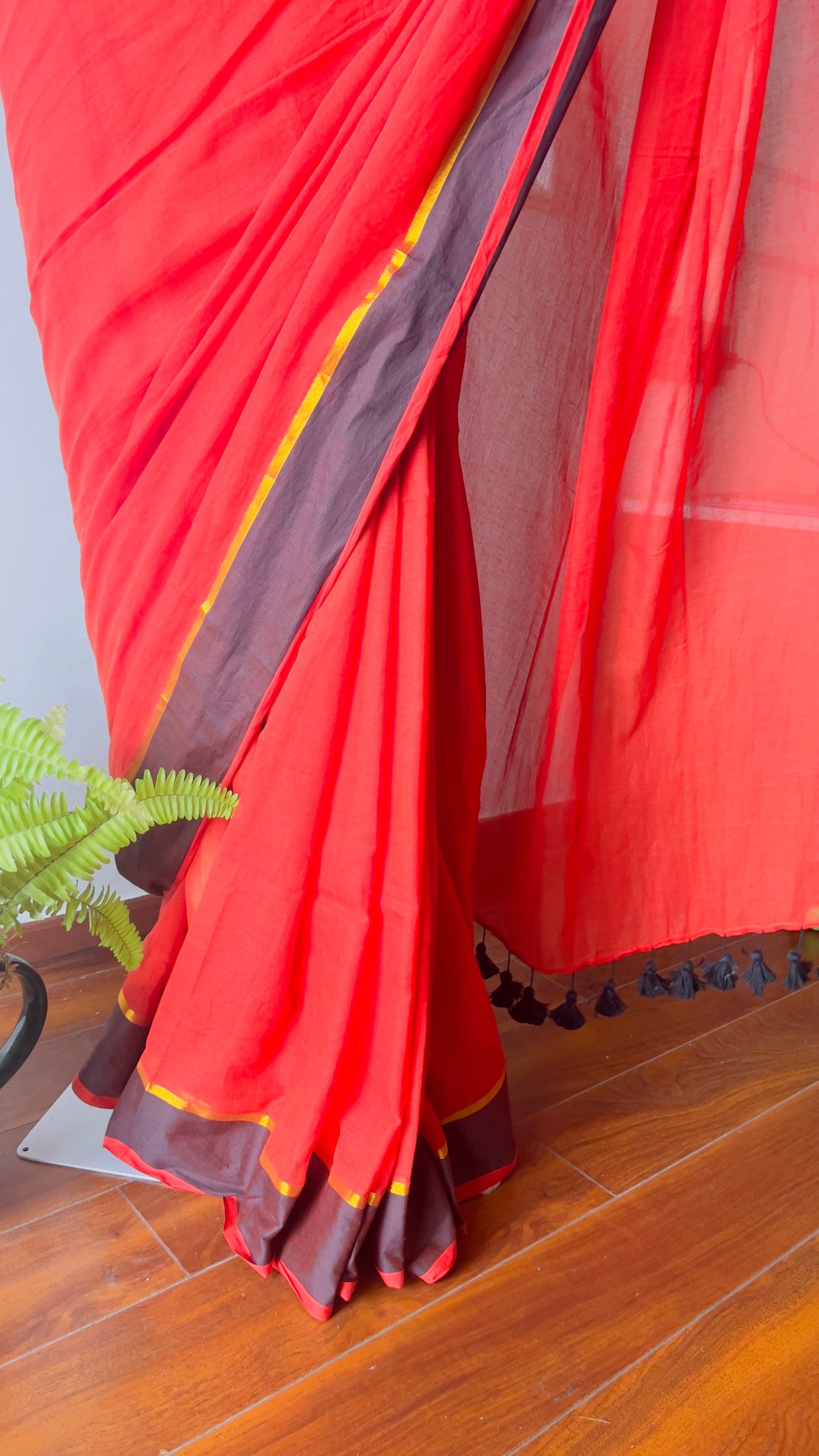 M R U N A L I || MULL COTTON SAREE